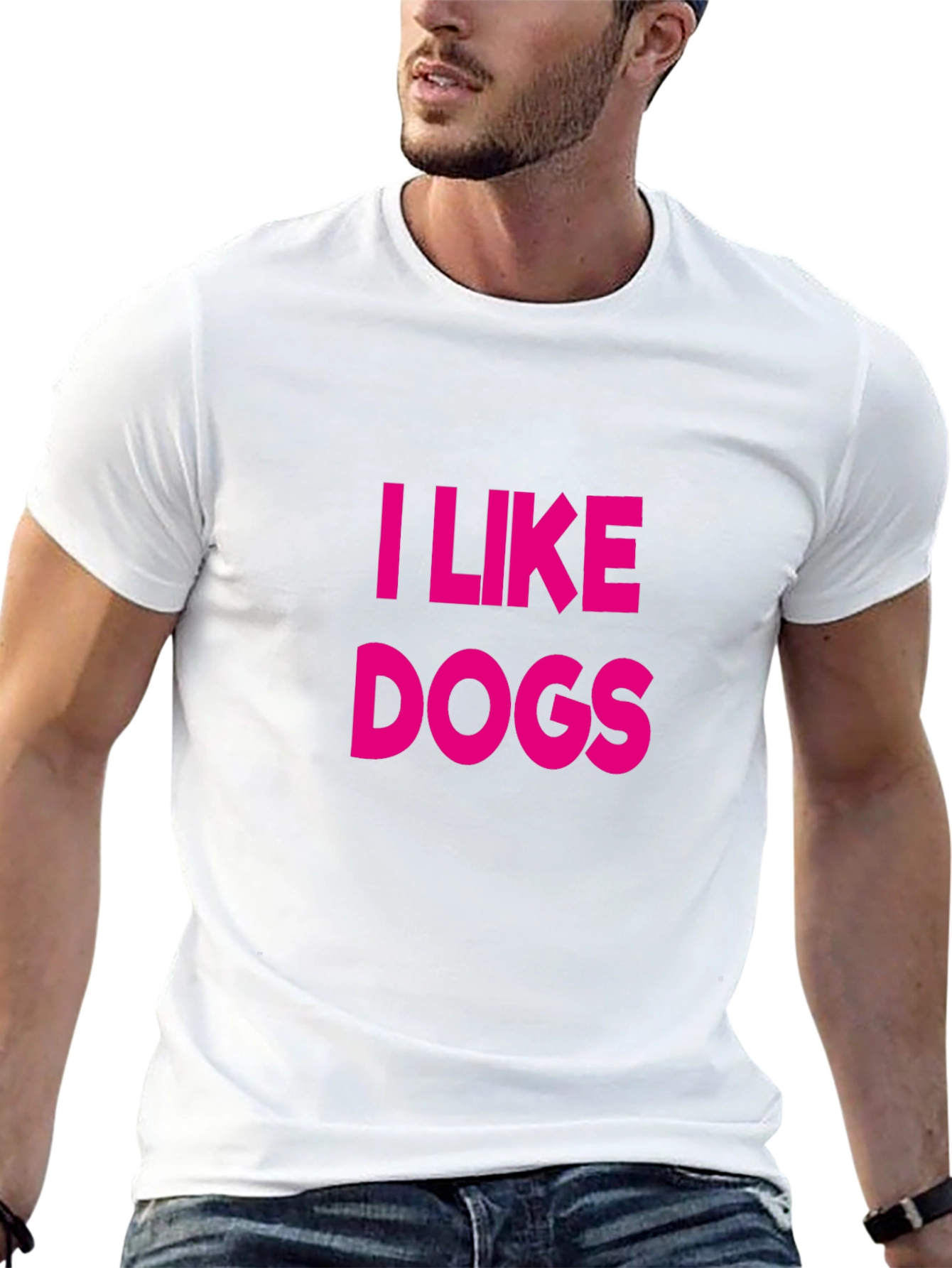 I Like Dogs Graphic Tee