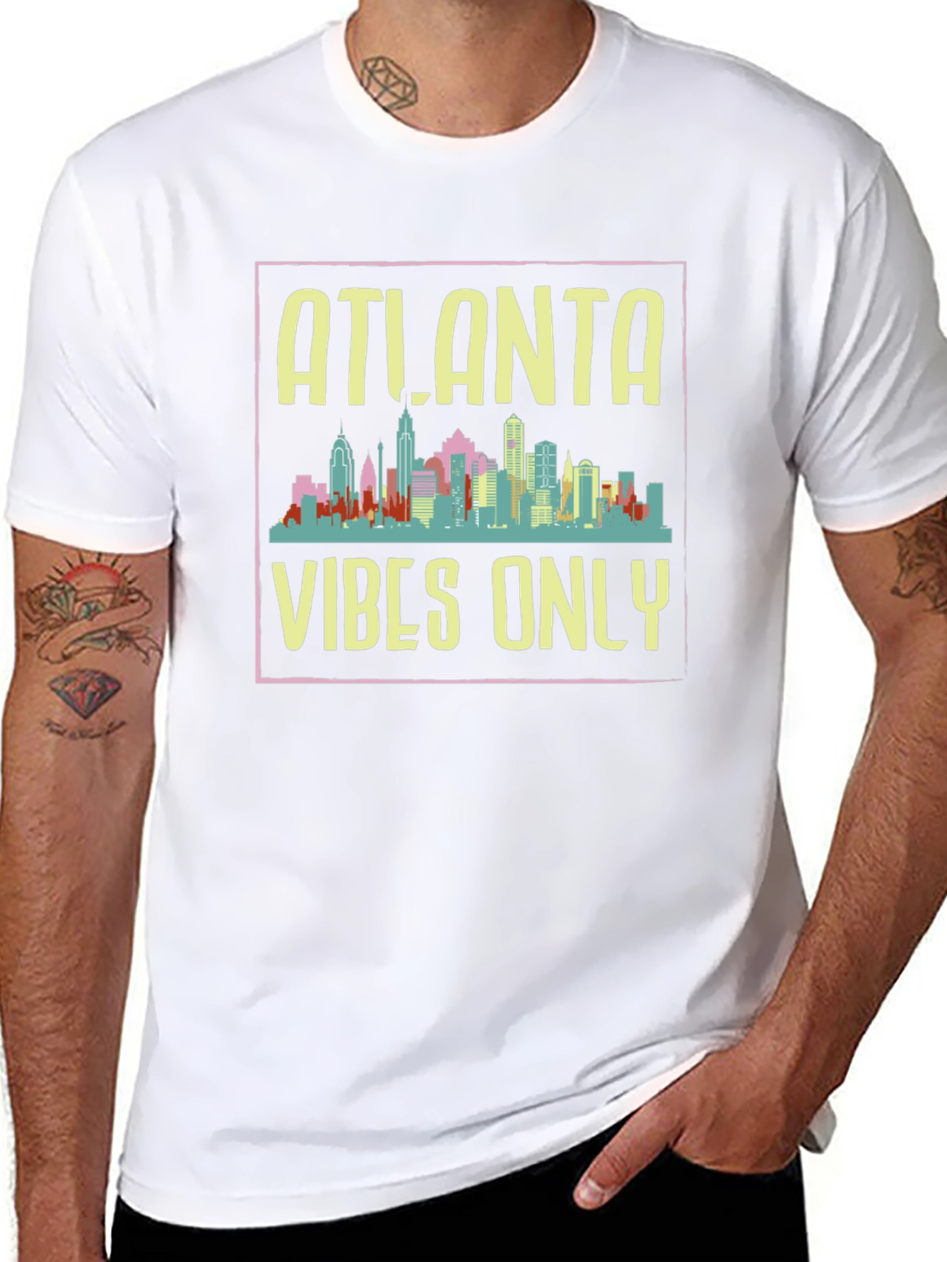 Atlanta Vibes Only Graphic T-Shirt