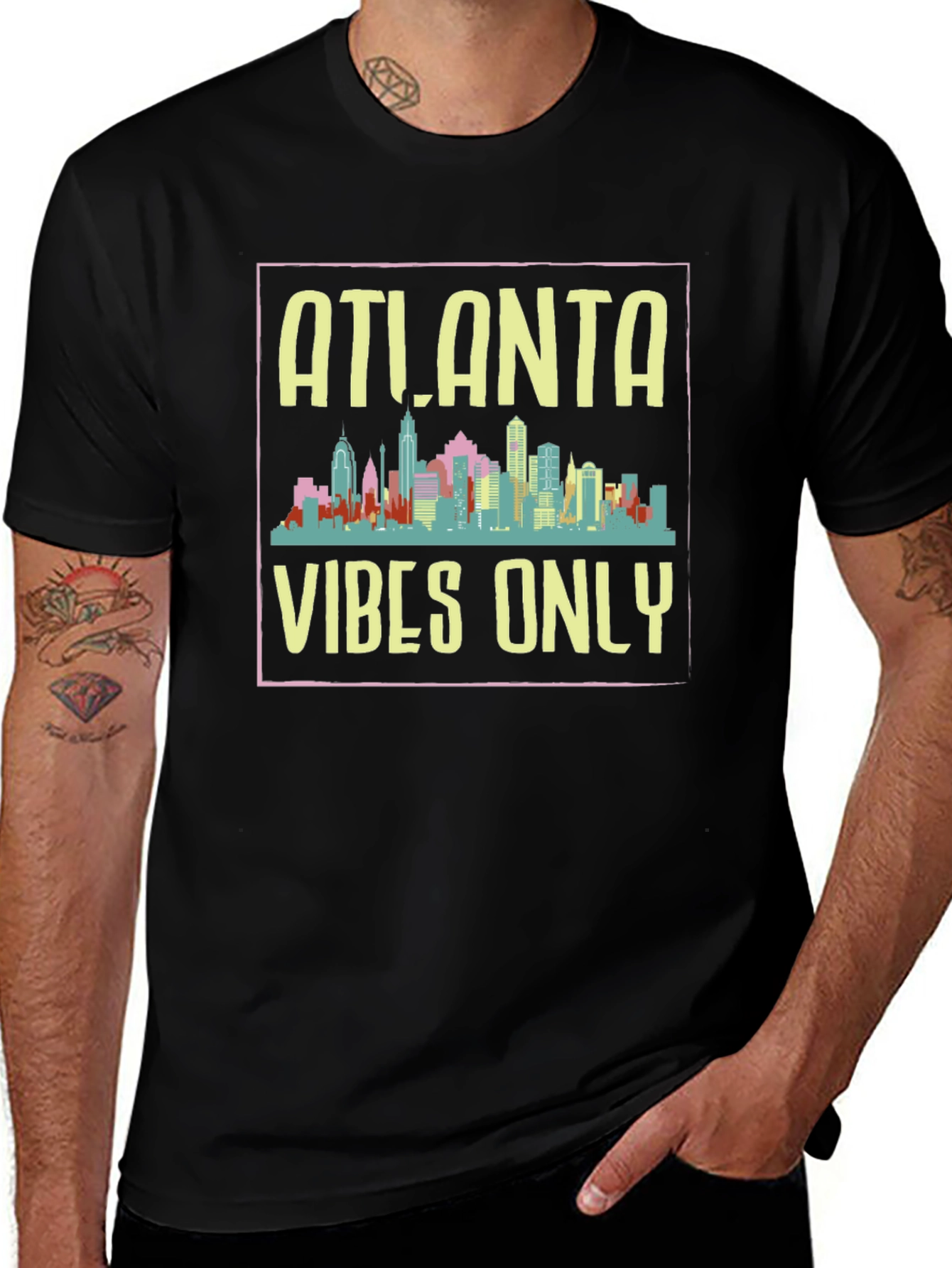 Atlanta Vibes Only Graphic T-Shirt