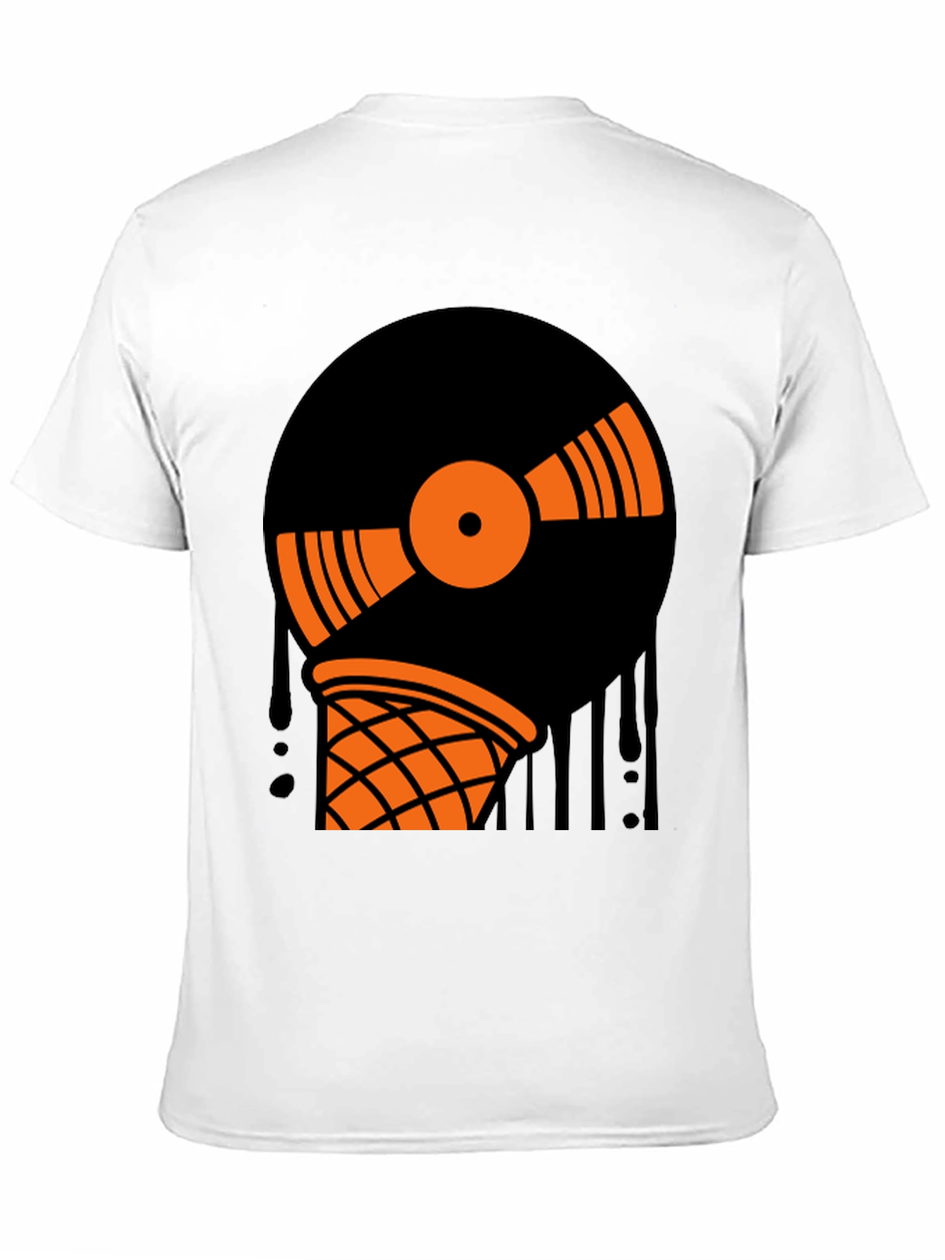 Vinyl Record Ice Cream T-Shirt