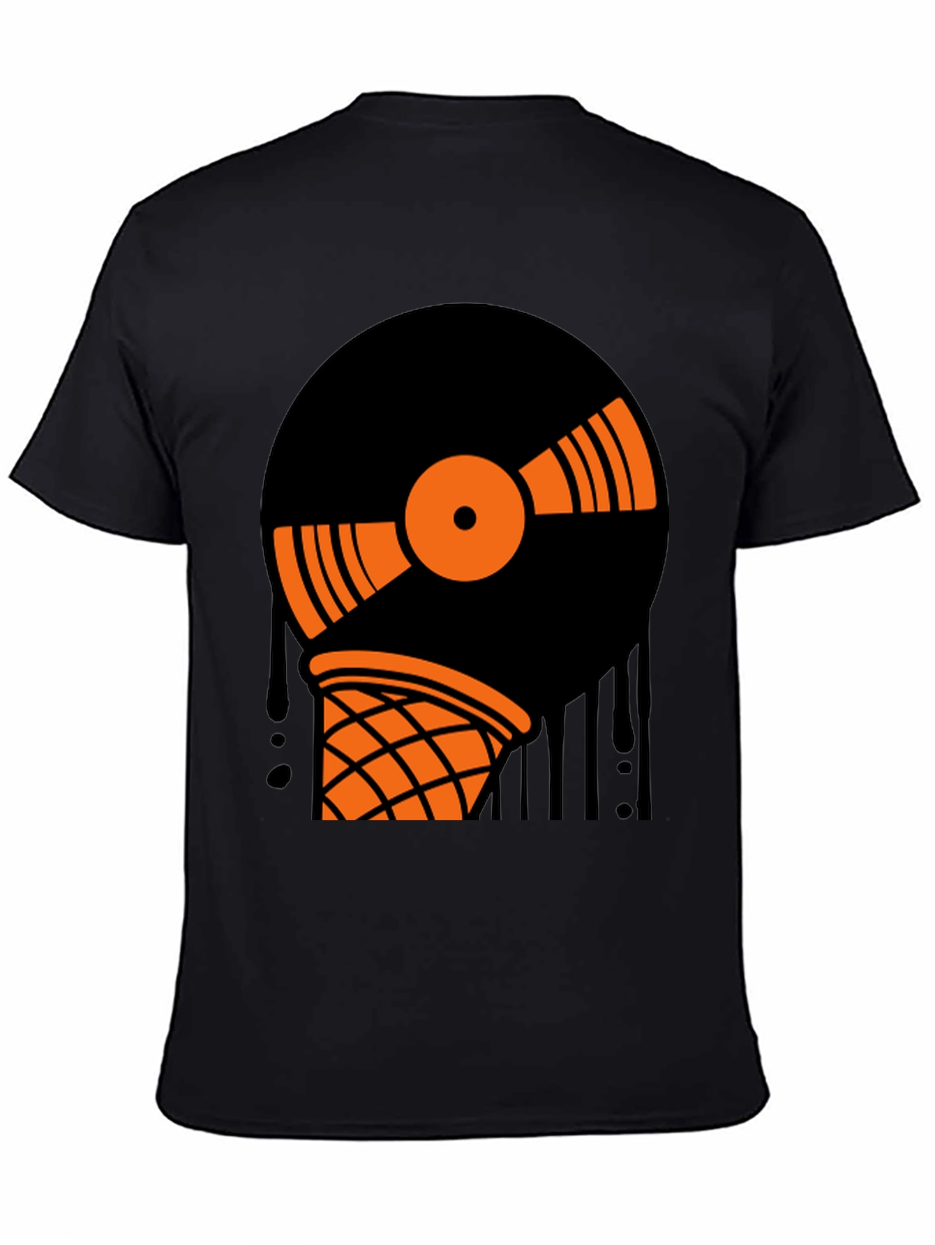 Vinyl Record Ice Cream T-Shirt