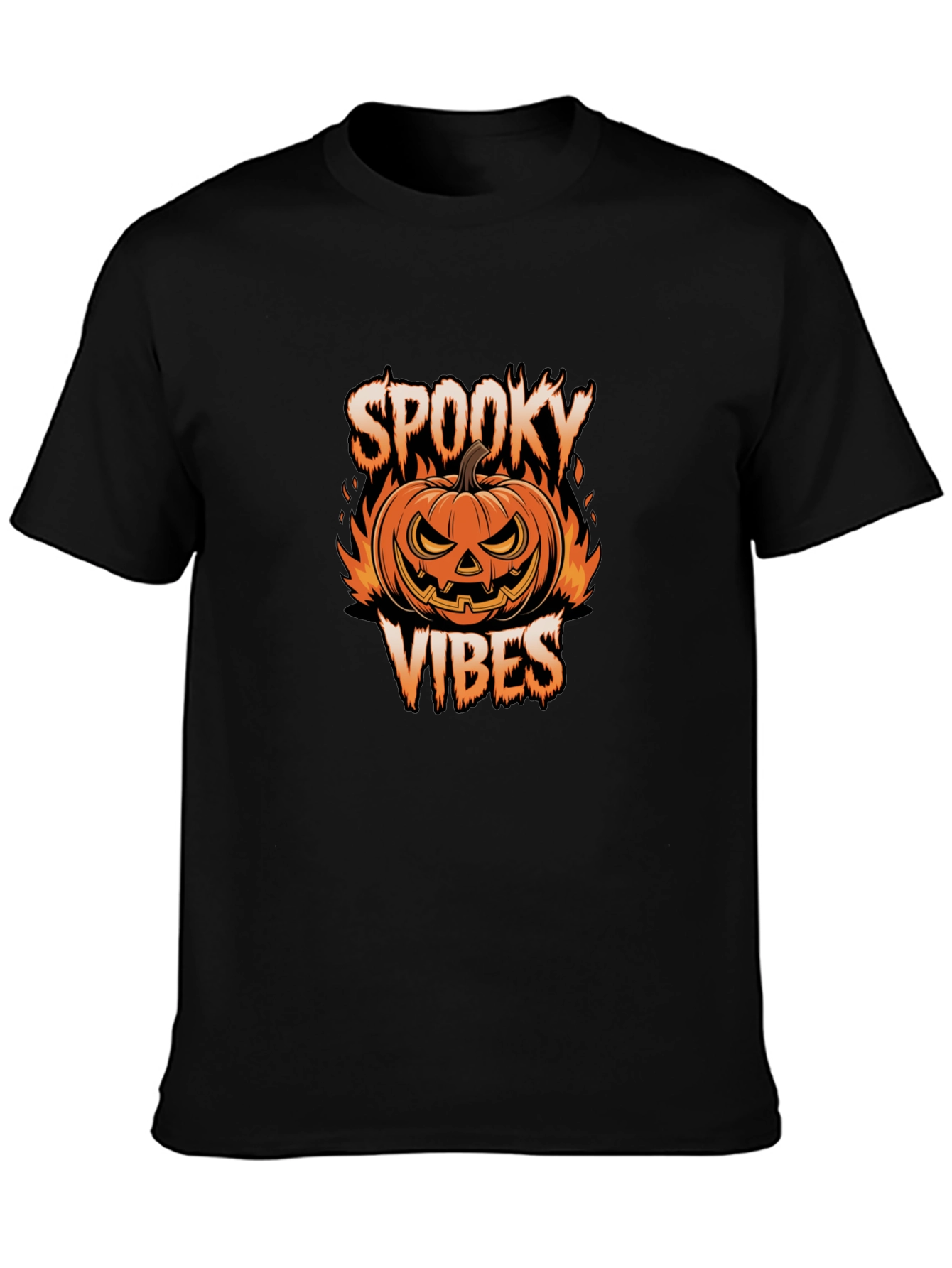 Spooky Vibes Halloween Graphic Tee
