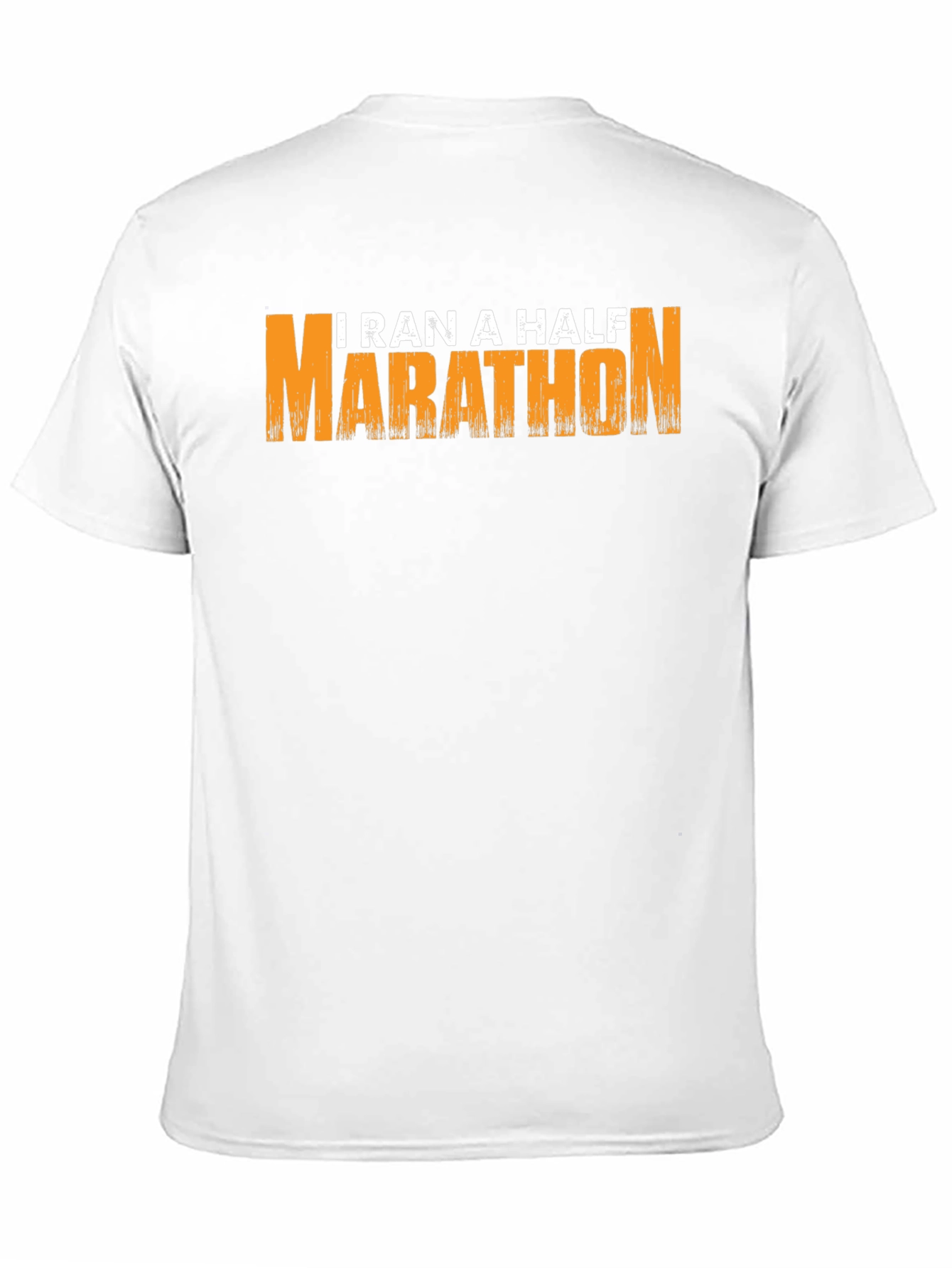 I Ran A Half Marathon T-Shirt - Black