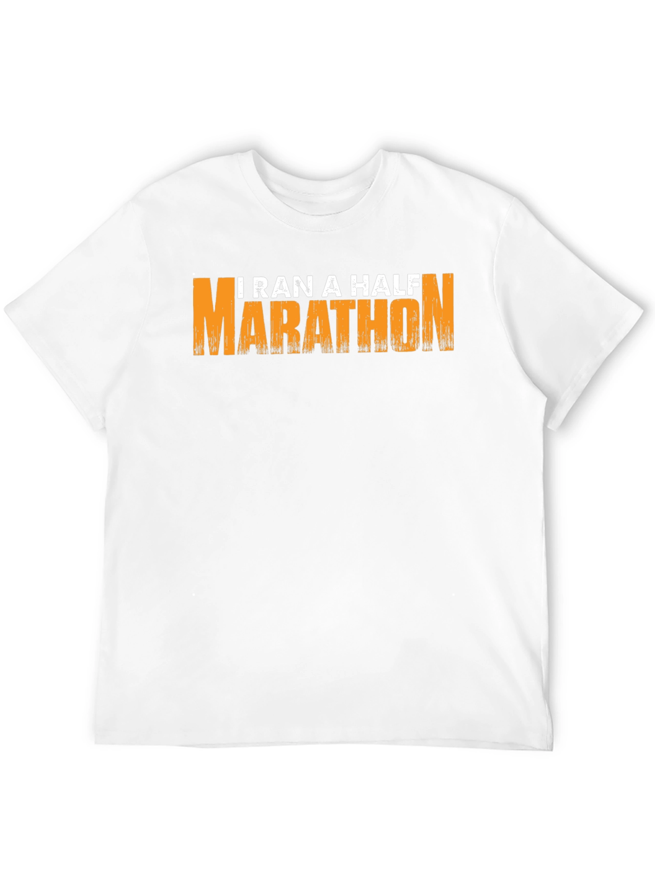I Ran A Half Marathon T-Shirt - Black