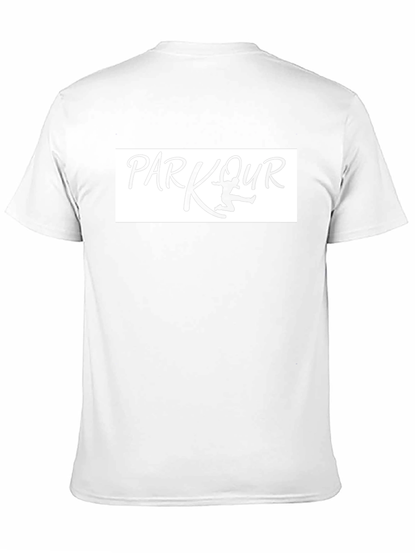 Parkour Athlete Graphic Tee - Black