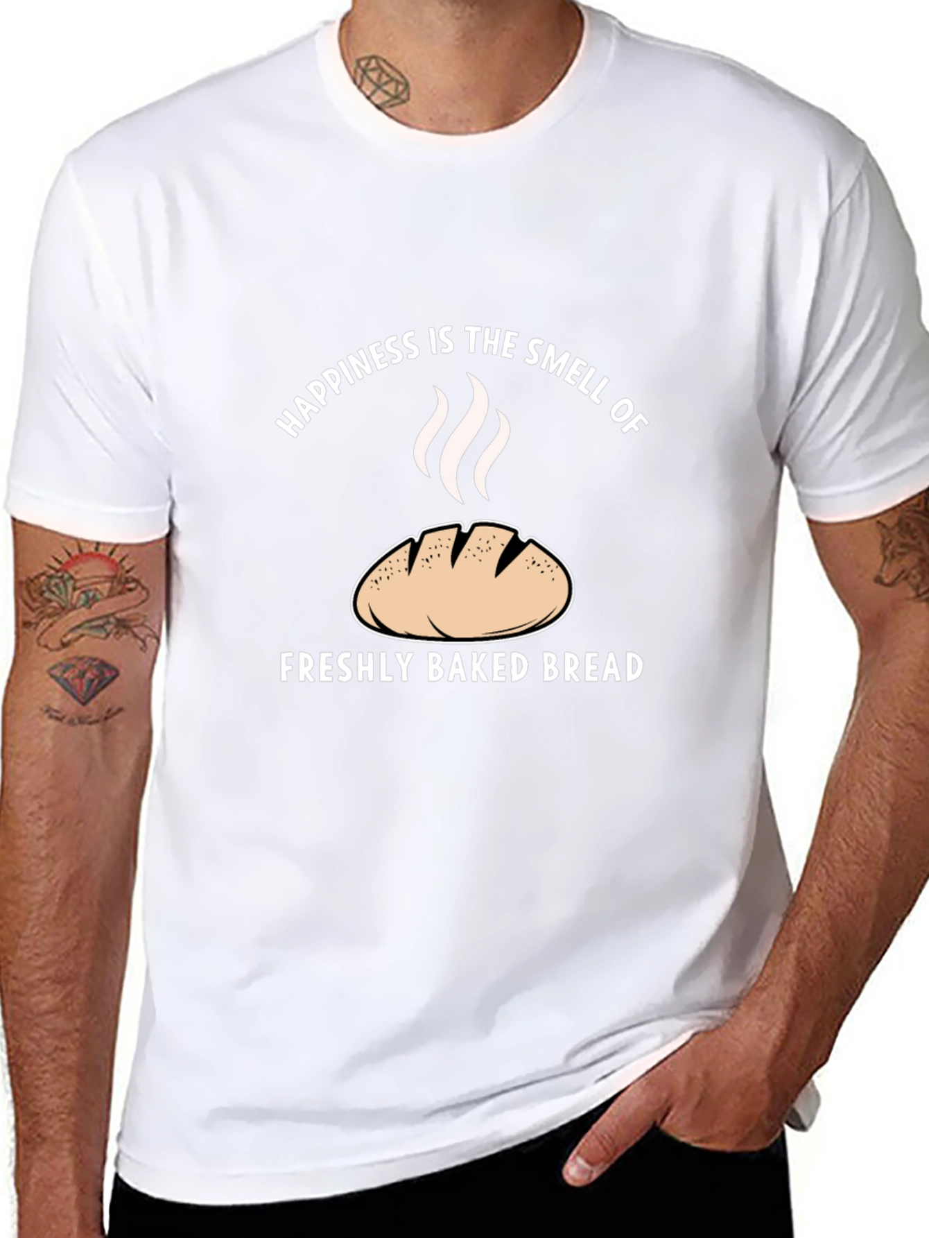 Happiness is Freshly Baked Bread T-Shirt