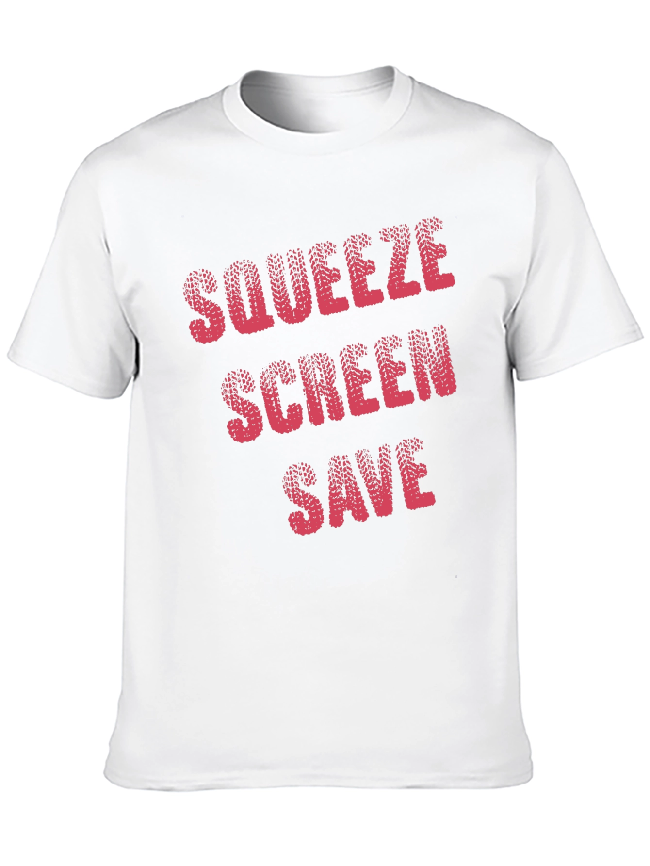 Squeeze Screen Save Novelty Graphic T-Shirt