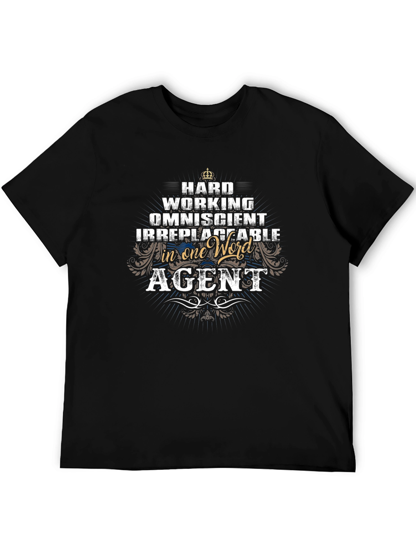 Hard Working Agent Graphic Tee