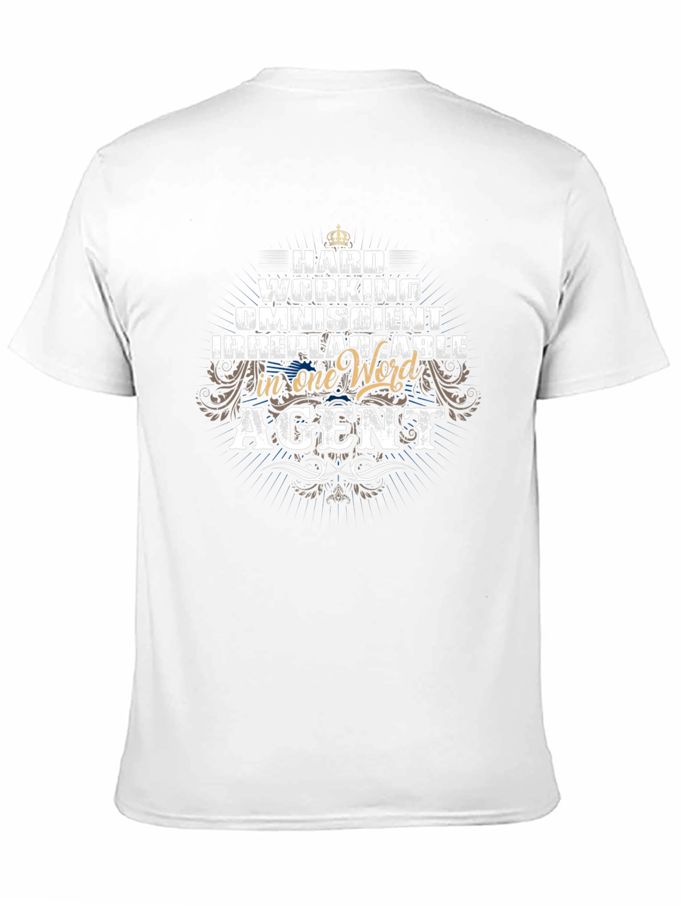Hard Working Agent Graphic Tee