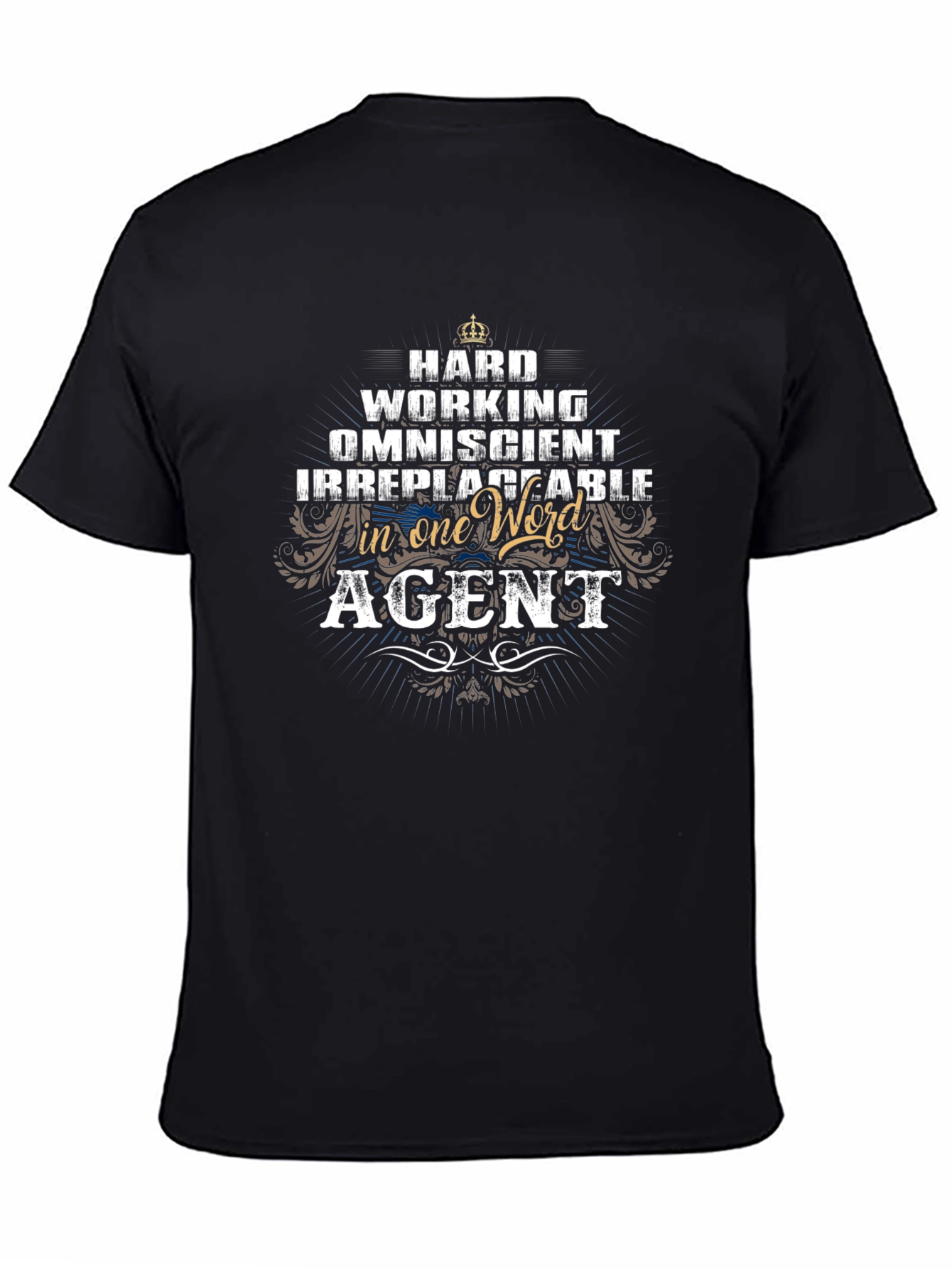 Hard Working Agent Graphic Tee