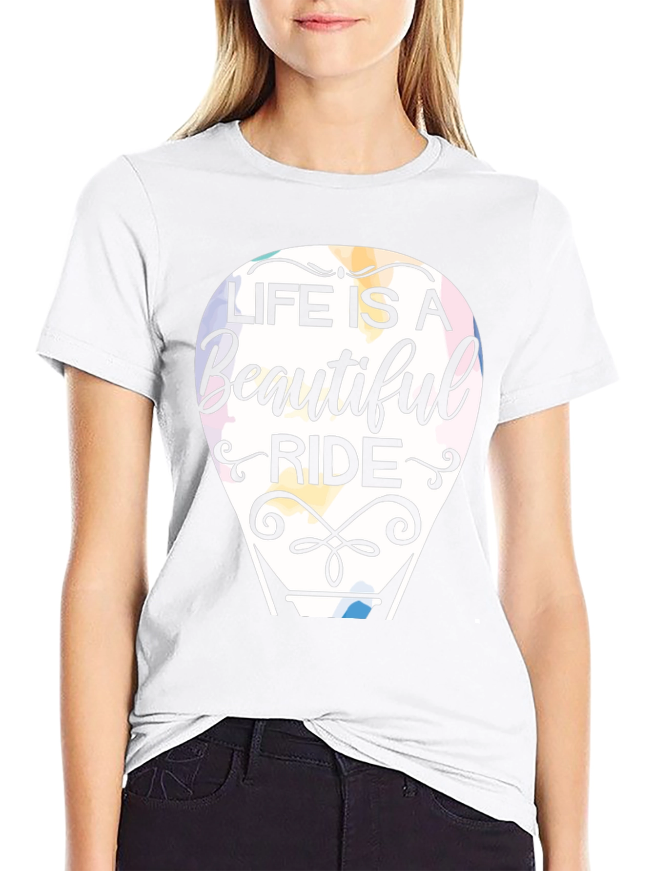 Life Is A Beautiful Ride Graphic T-Shirt
