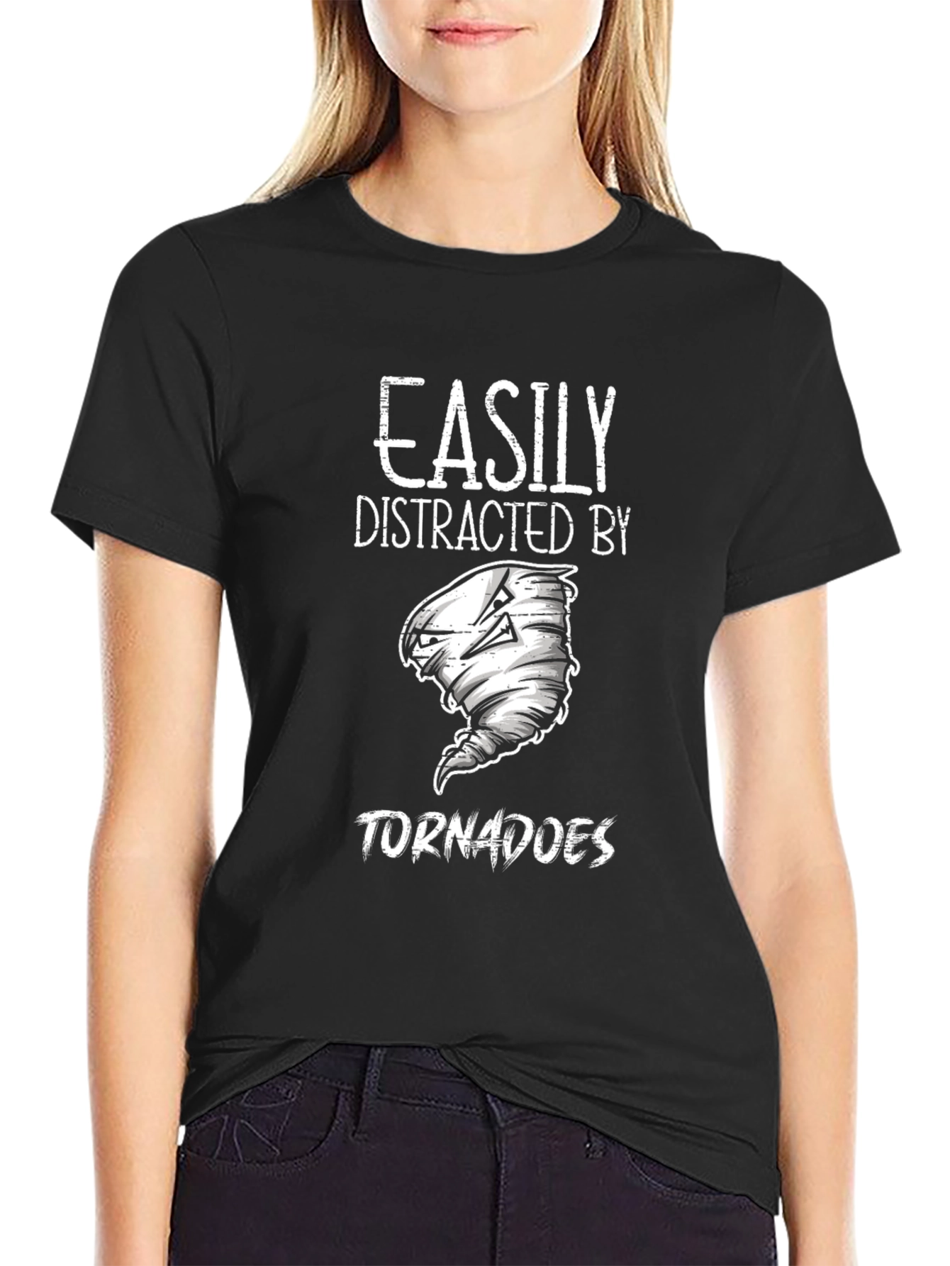 Easily Distracted by Tornadoes T-Shirt