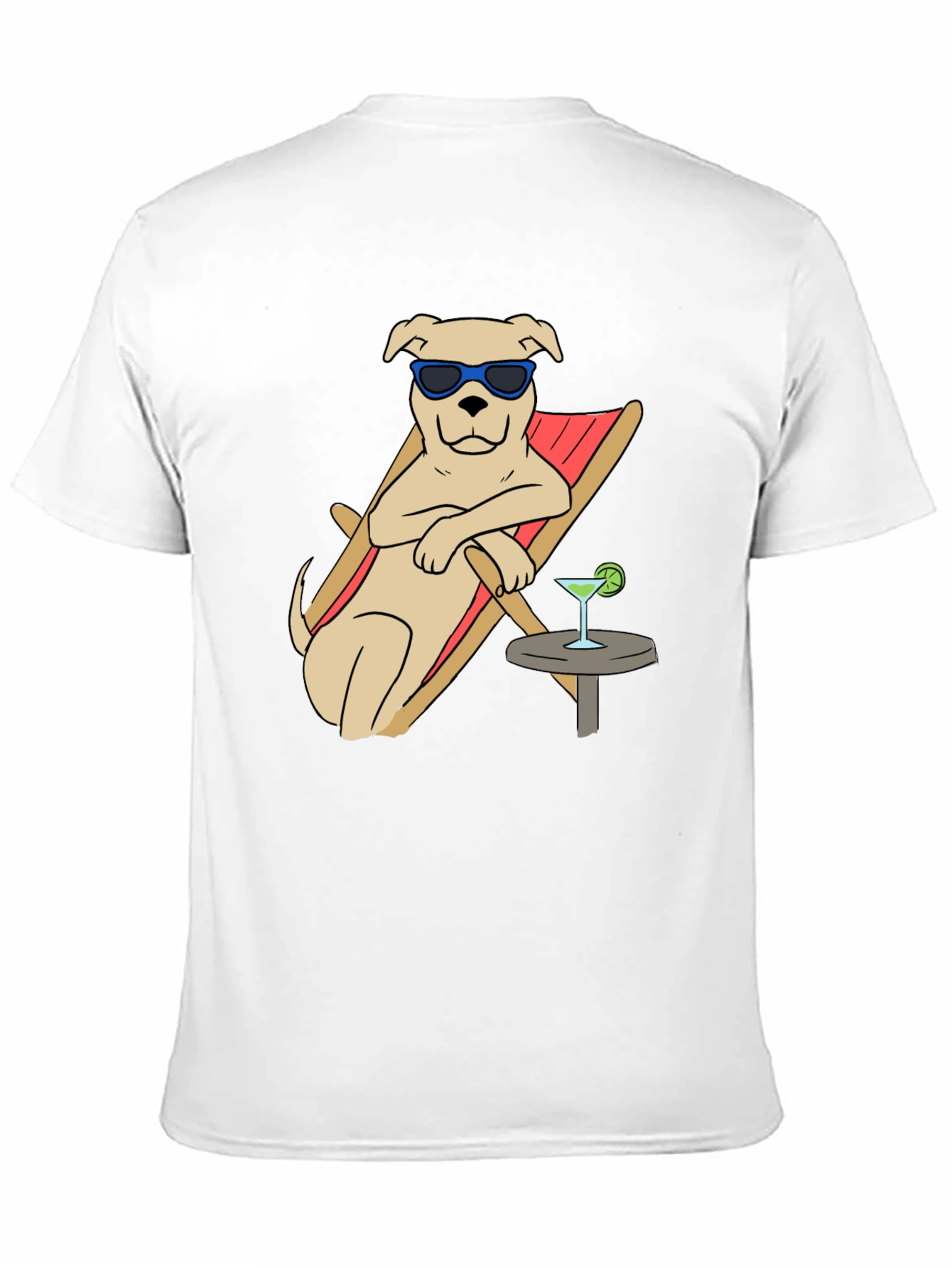 Chill Dog Graphic Tee - Relaxed Summer Vibes