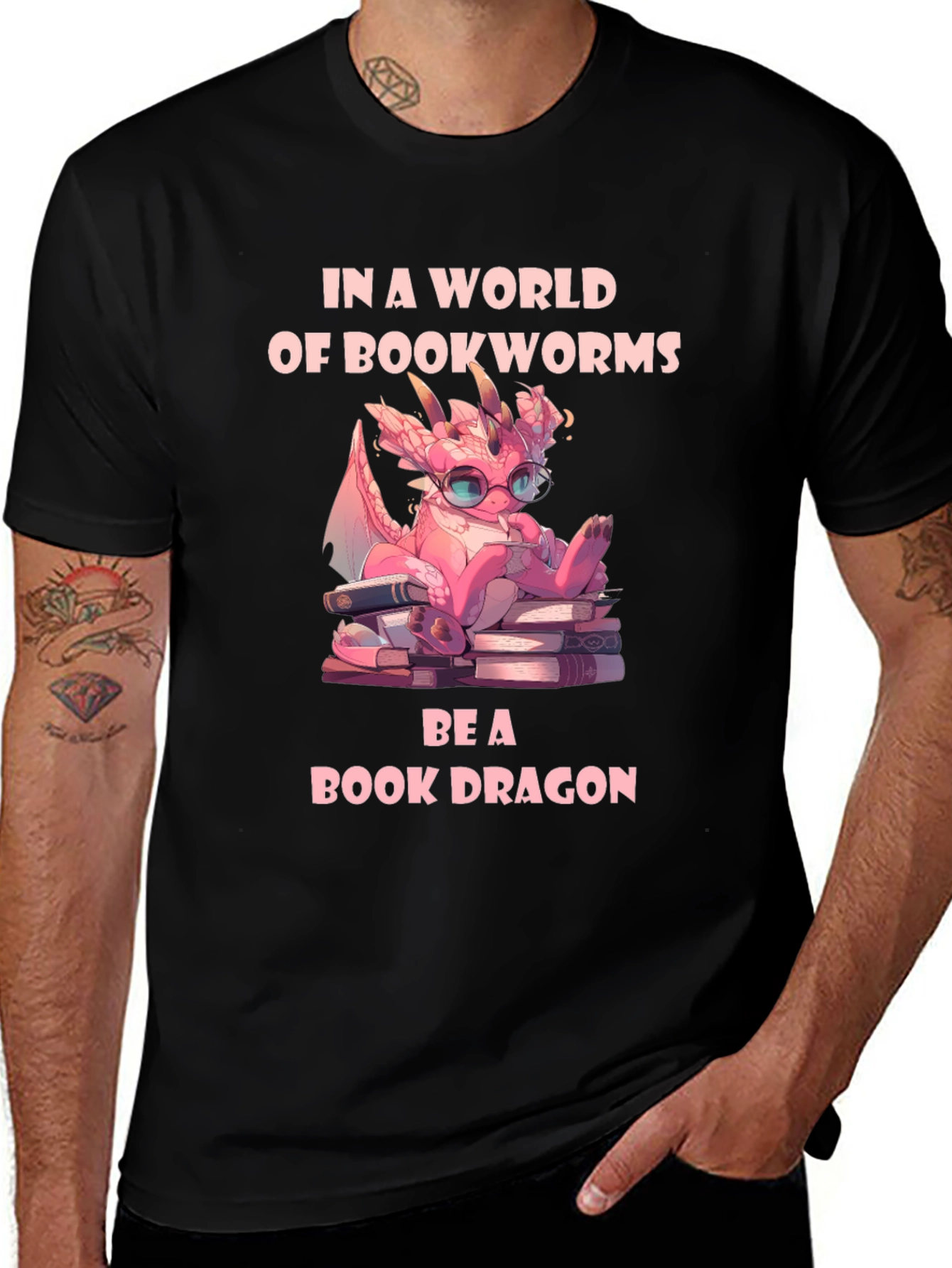 Book Dragon T-Shirt