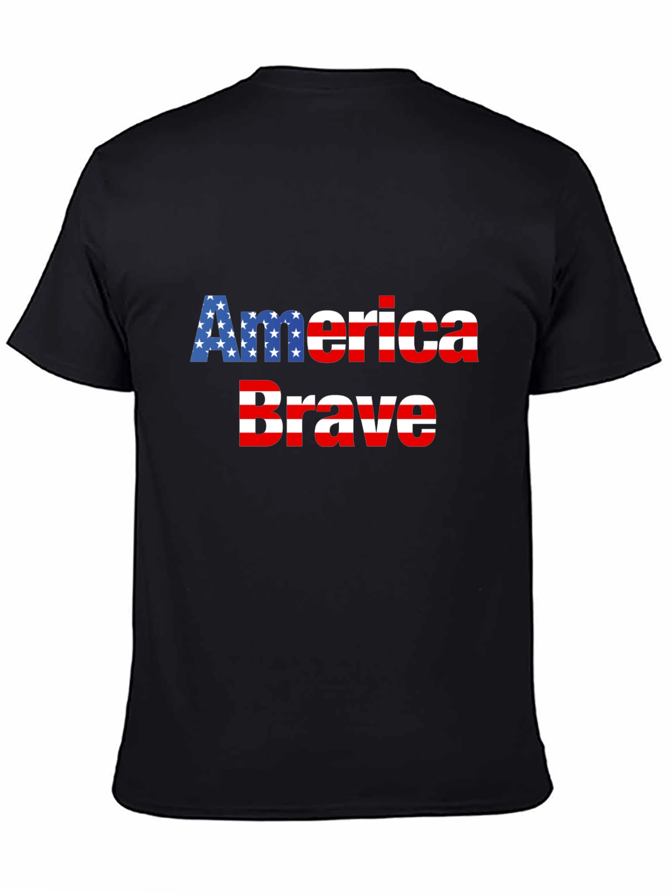 America Brave Patriotic Graphic Tee