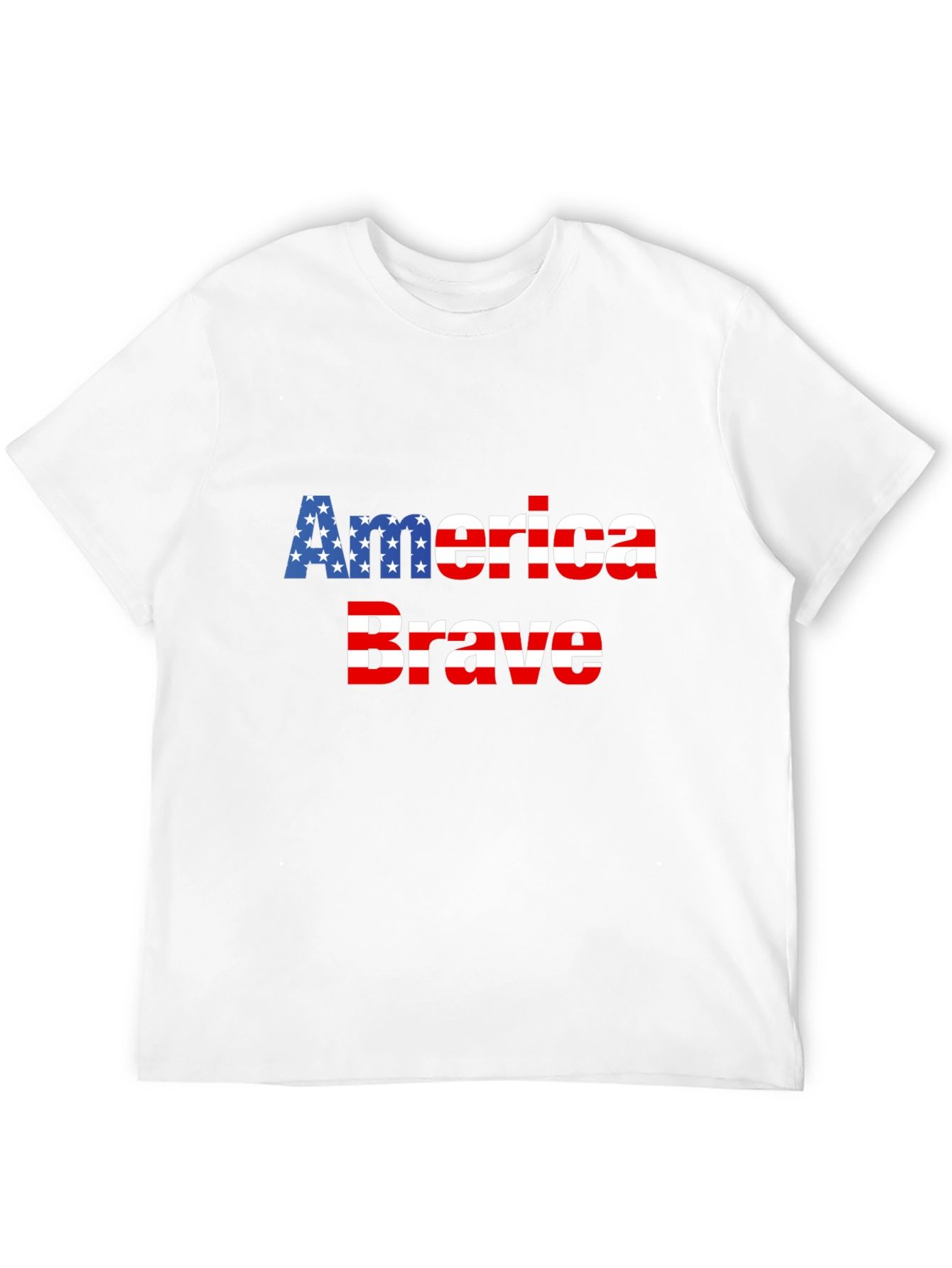 America Brave Patriotic Graphic Tee