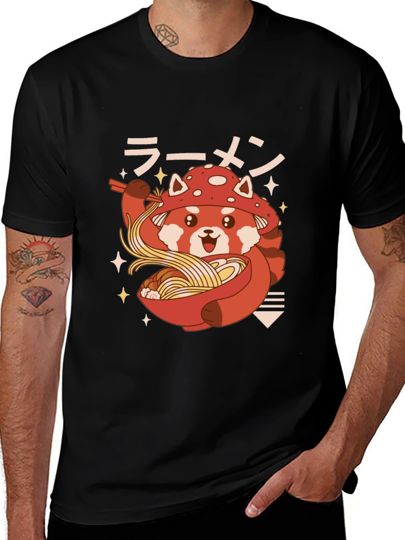 Red Panda Ramen Graphic Tee