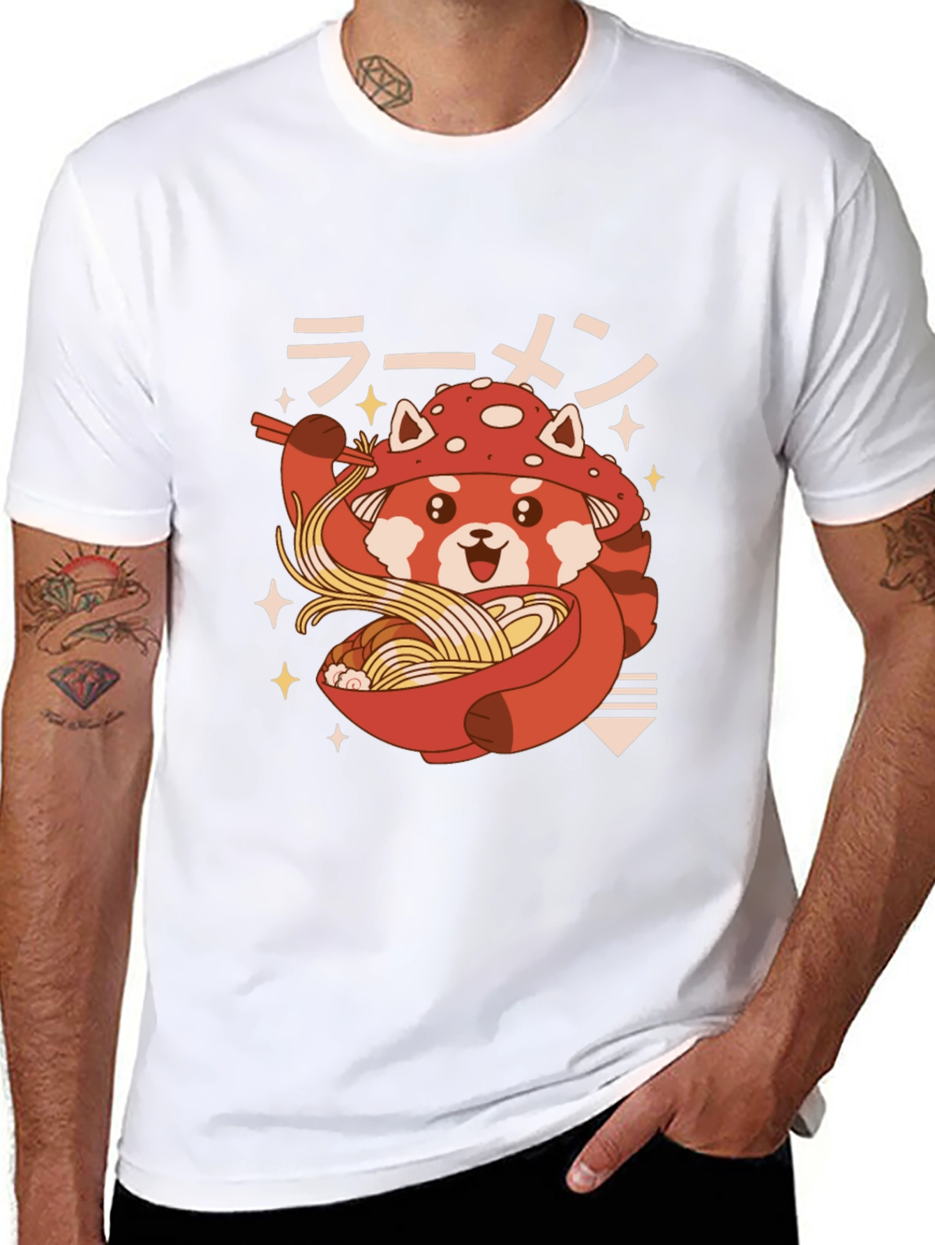 Red Panda Ramen Graphic Tee