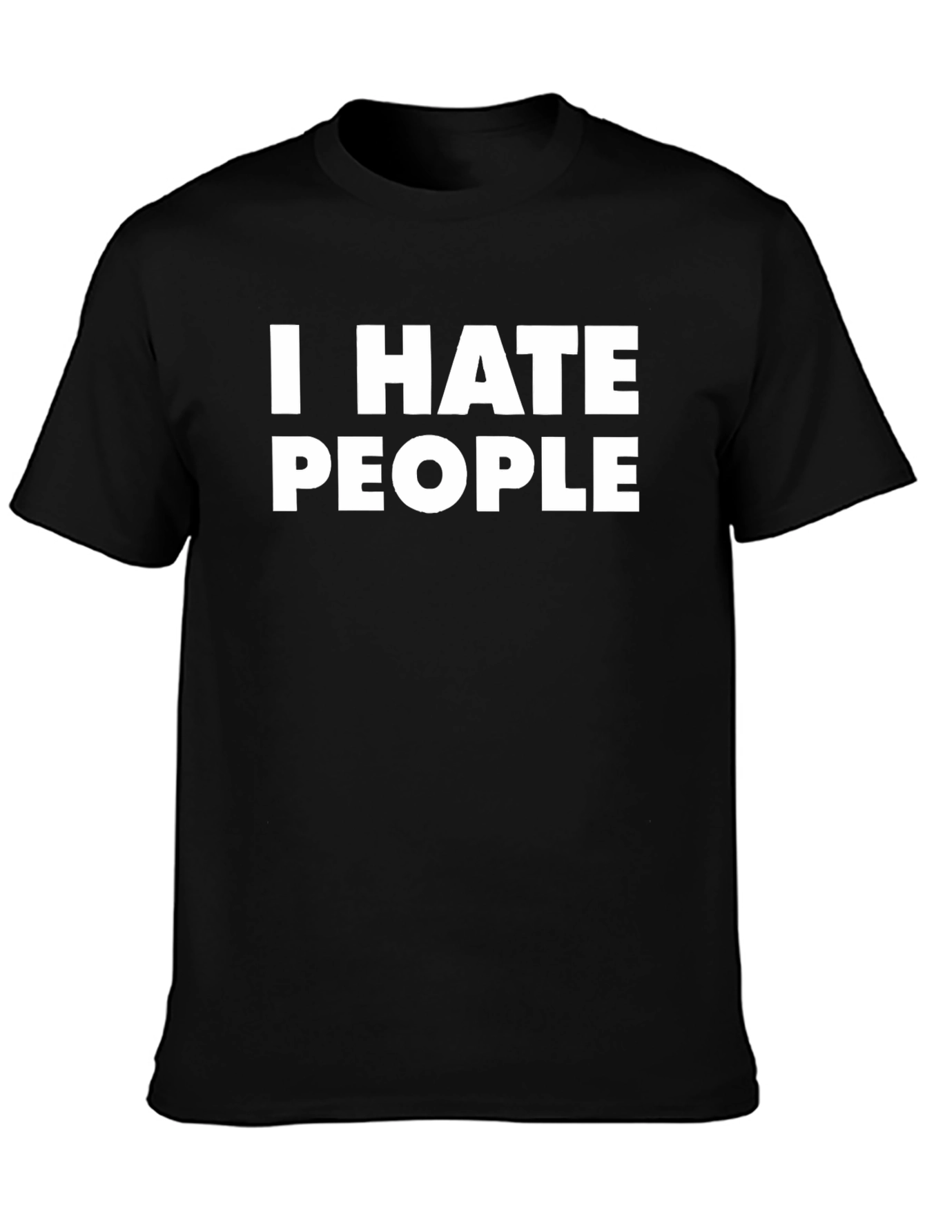 I Hate People Graphic Tee - Anti-Social Comfort