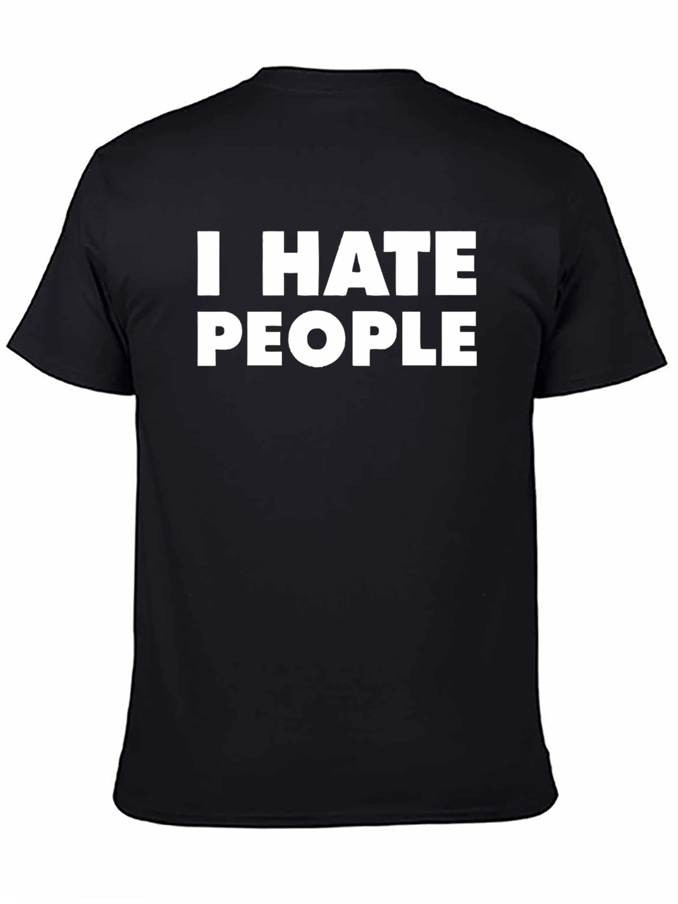 I Hate People Graphic Tee - Anti-Social Comfort