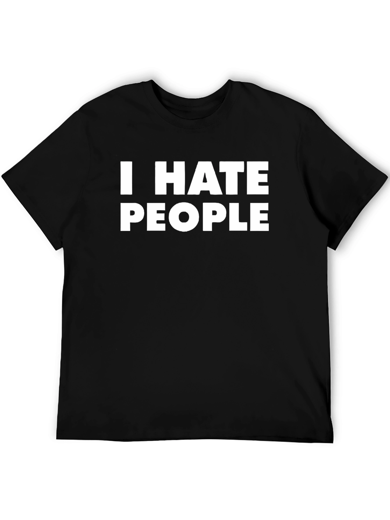 I Hate People Graphic Tee - Anti-Social Comfort