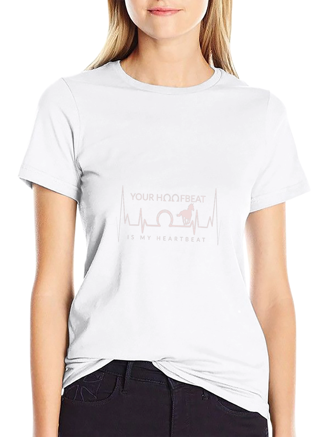 Hoofbeat Heartbeat Graphic T-Shirt