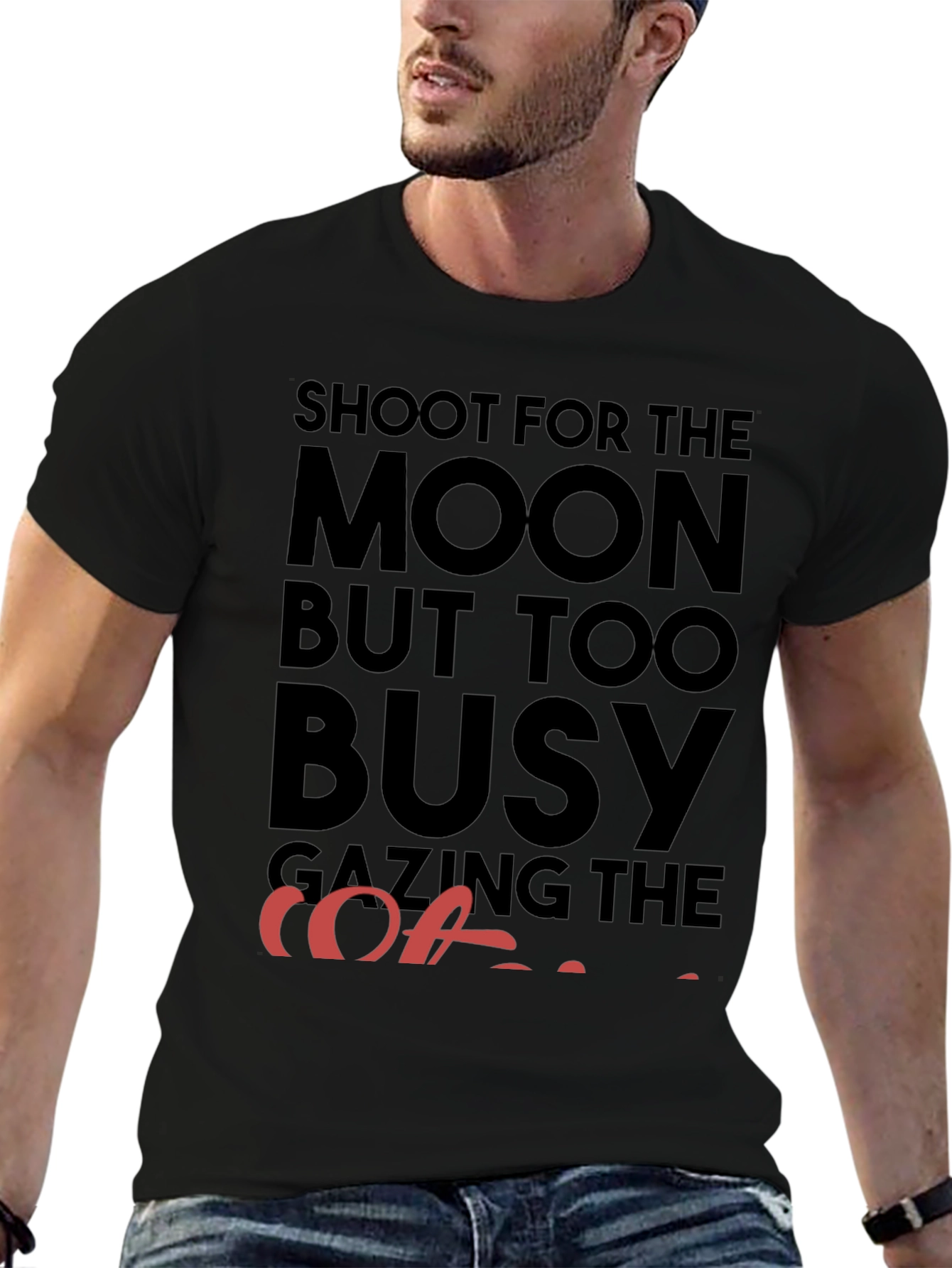 Shoot For The Moon Graphic T-Shirt