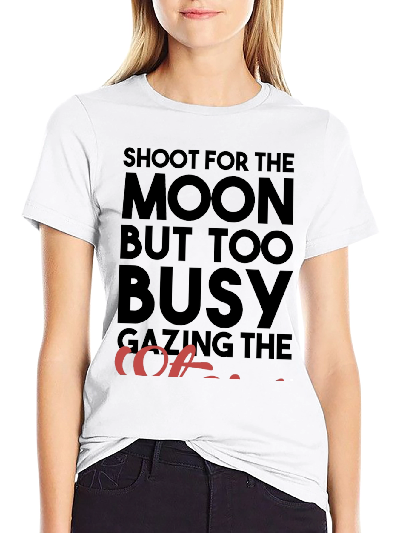 Shoot For The Moon Graphic T-Shirt