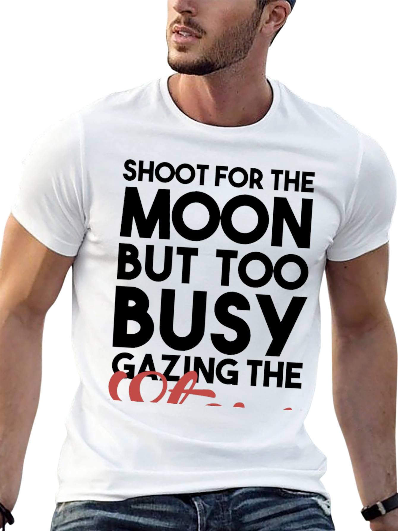 Shoot For The Moon Graphic T-Shirt