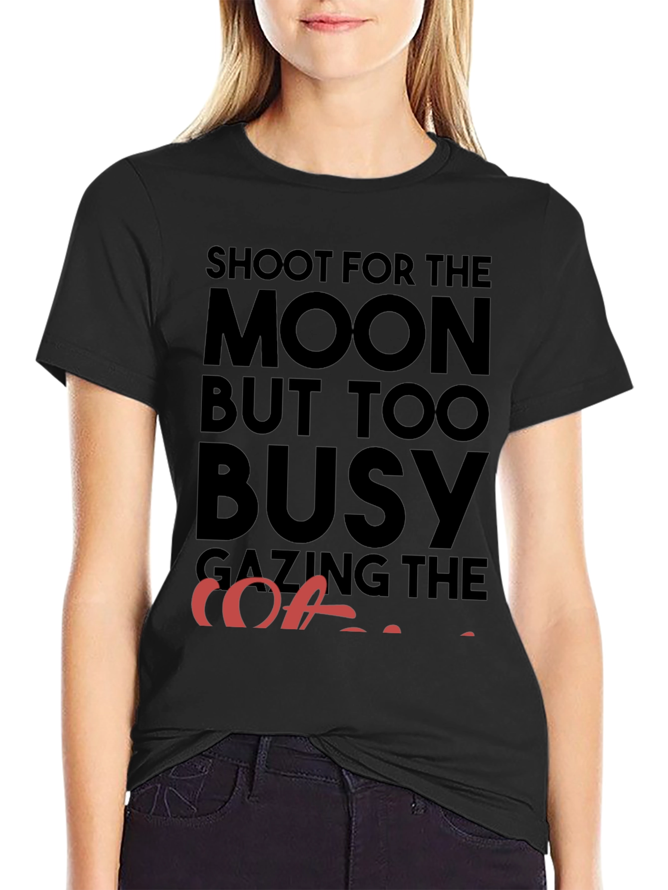 Shoot For The Moon Graphic T-Shirt