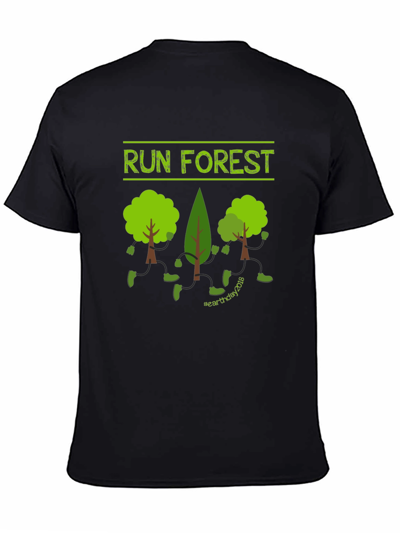Run Forest T-Shirt - Earth Day Tee
