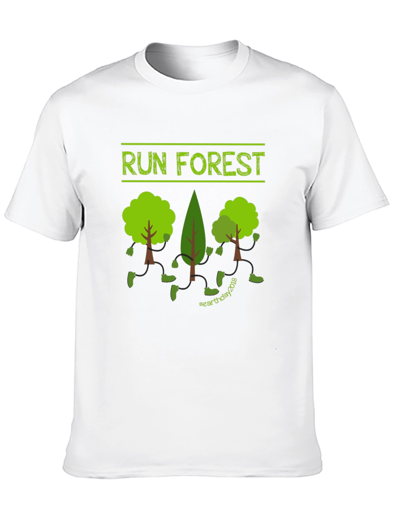 Run Forest T-Shirt - Earth Day Tee