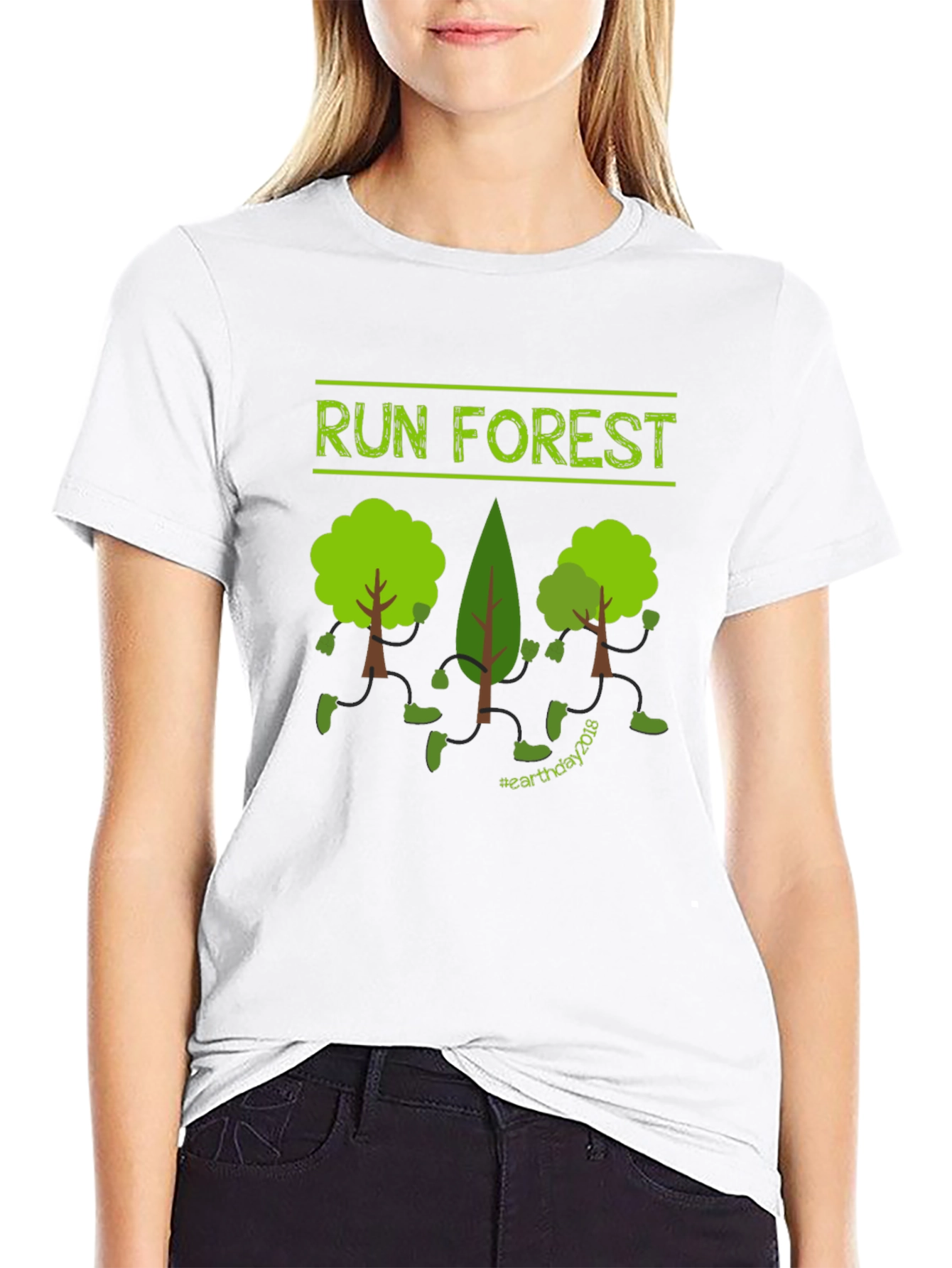 Run Forest T-Shirt - Earth Day Tee