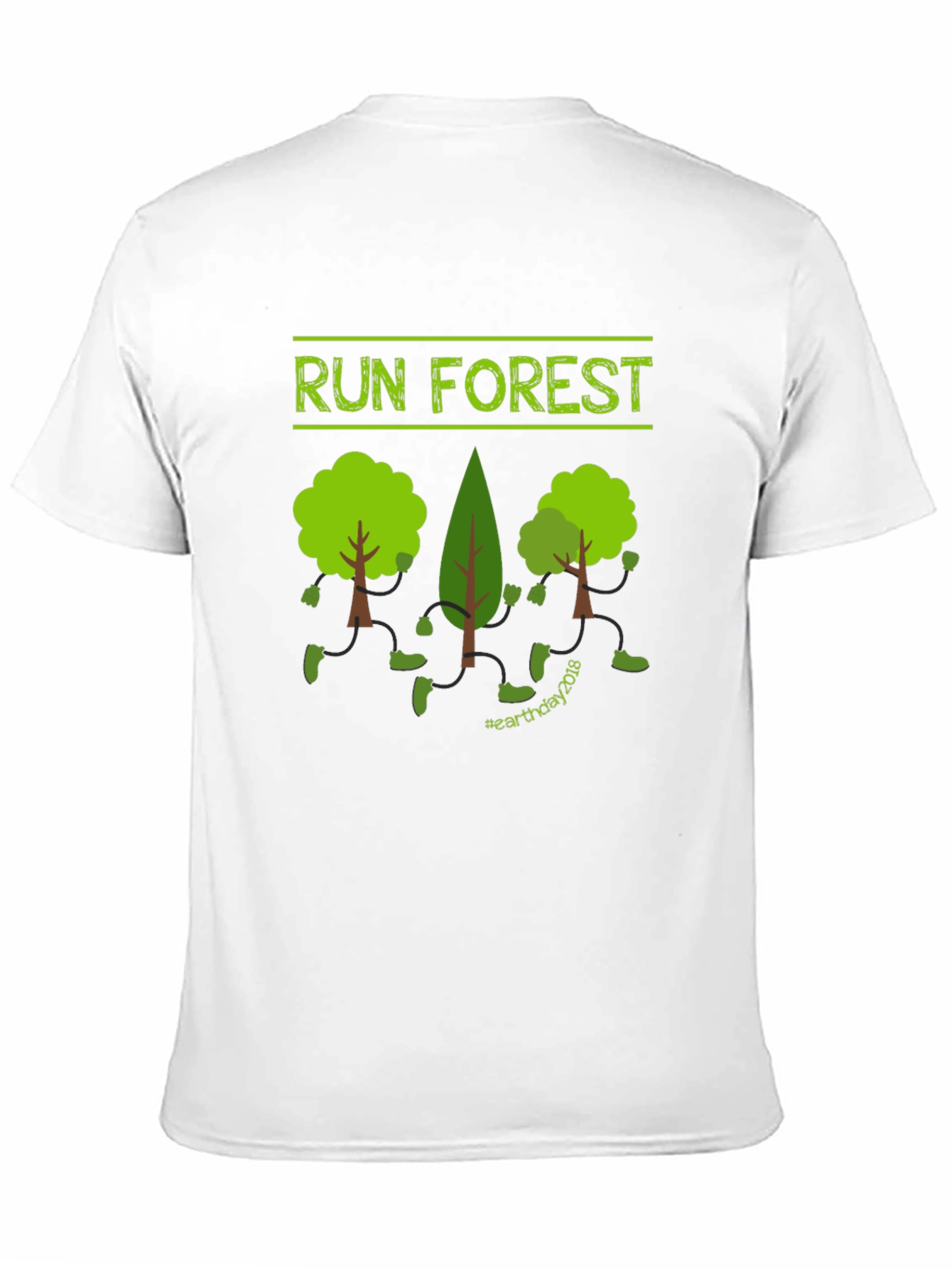 Run Forest T-Shirt - Earth Day Tee