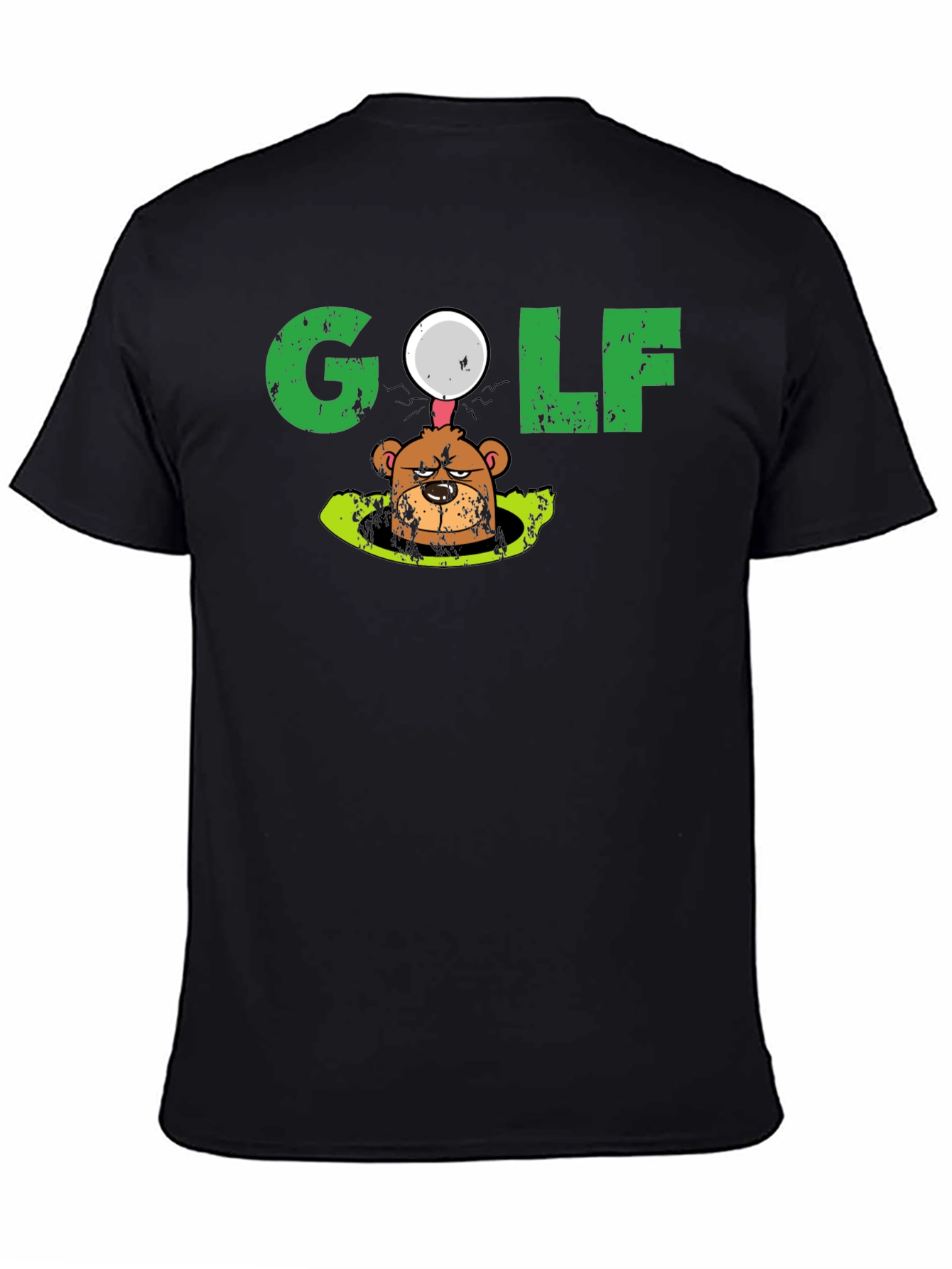 Golf Mole Graphic Tee - Funny Golfing T-Shirt
