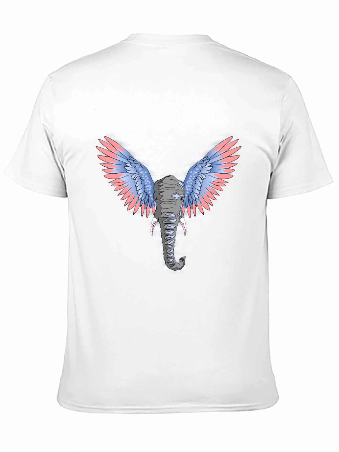 Elephant With Wings Graphic Tee - Unique Design