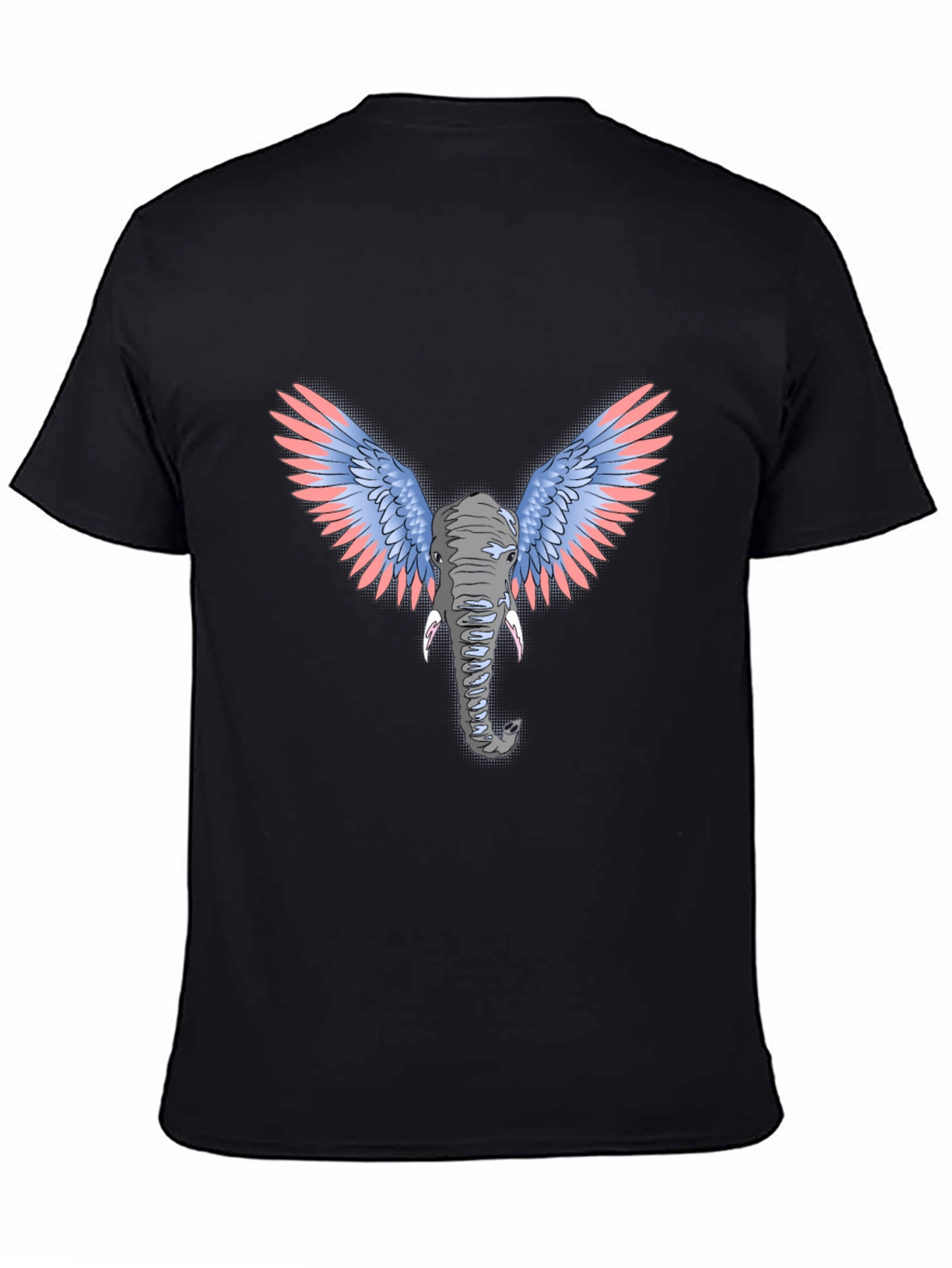 Elephant With Wings Graphic Tee - Unique Design