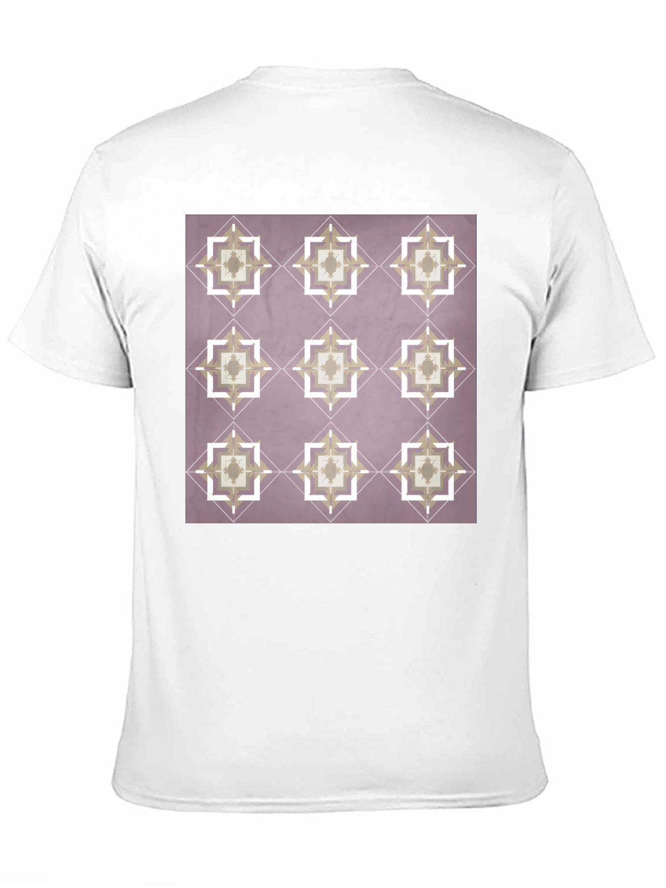 Geometric Pattern T-Shirt - Modern Style