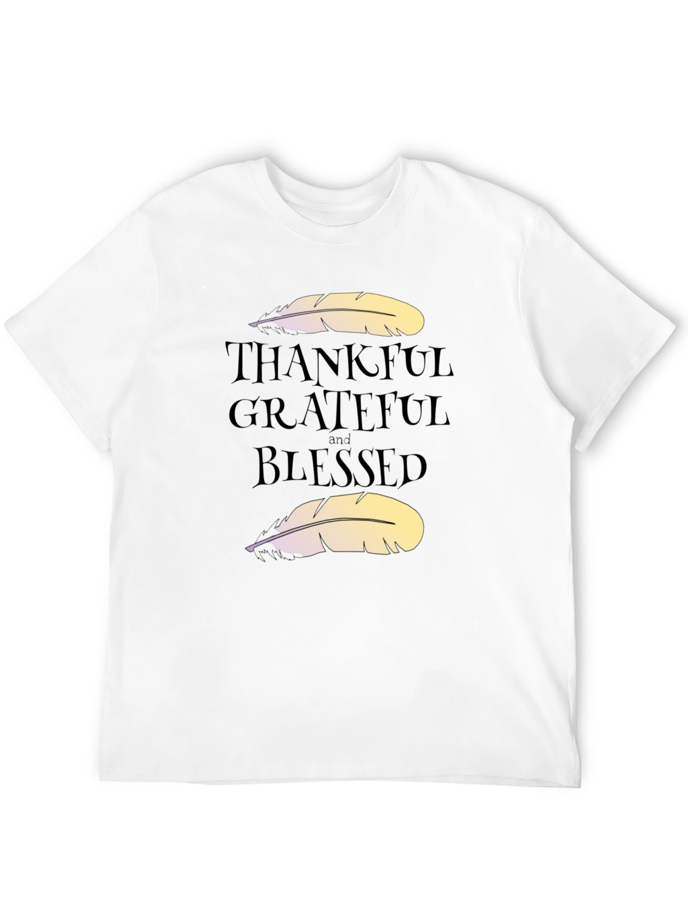 Thankful Grateful Blessed Graphic Tee