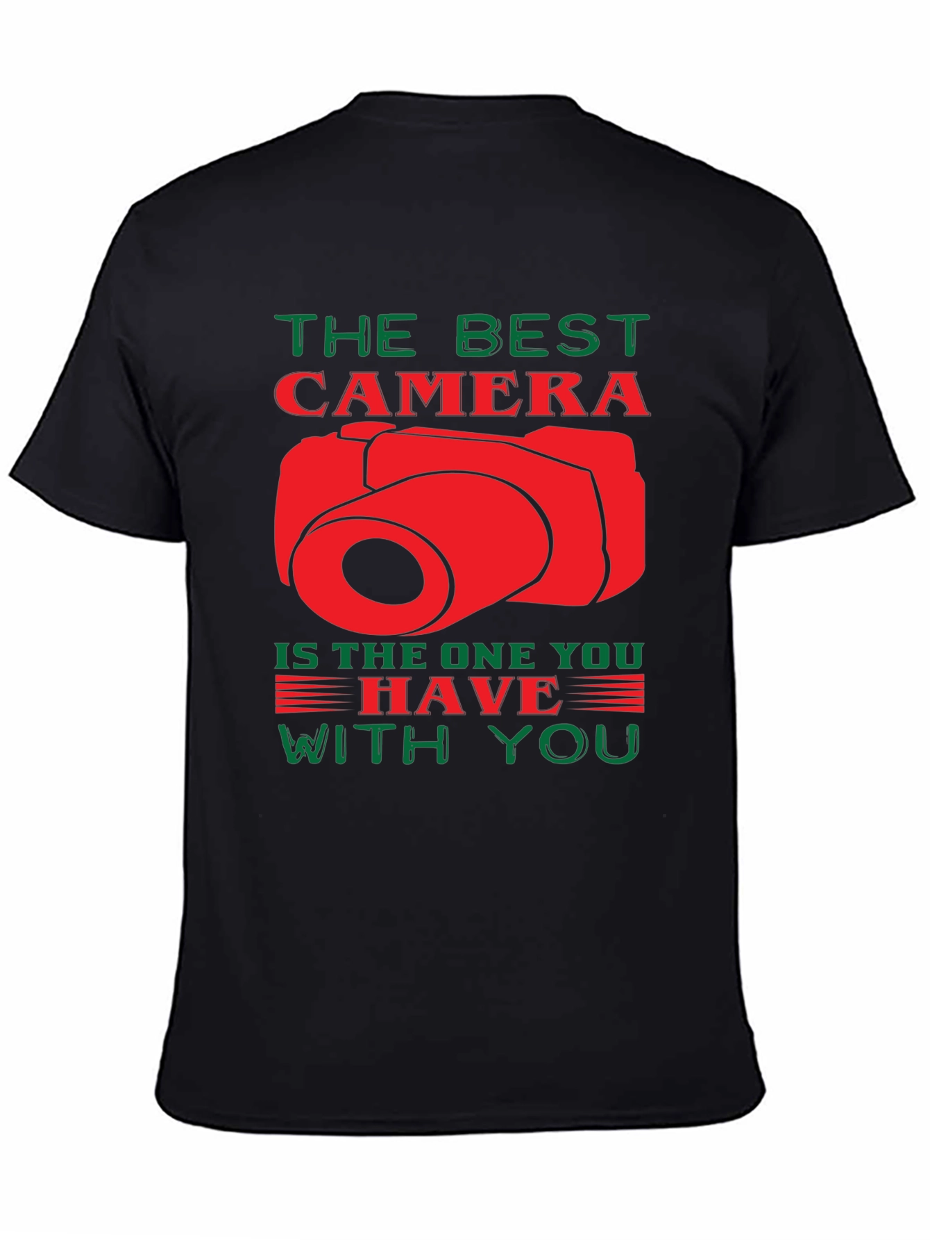 The Best Camera T-Shirt - Photographer Gift