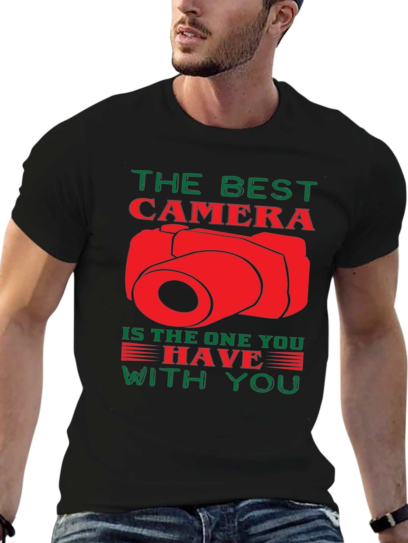 The Best Camera T-Shirt - Photographer Gift