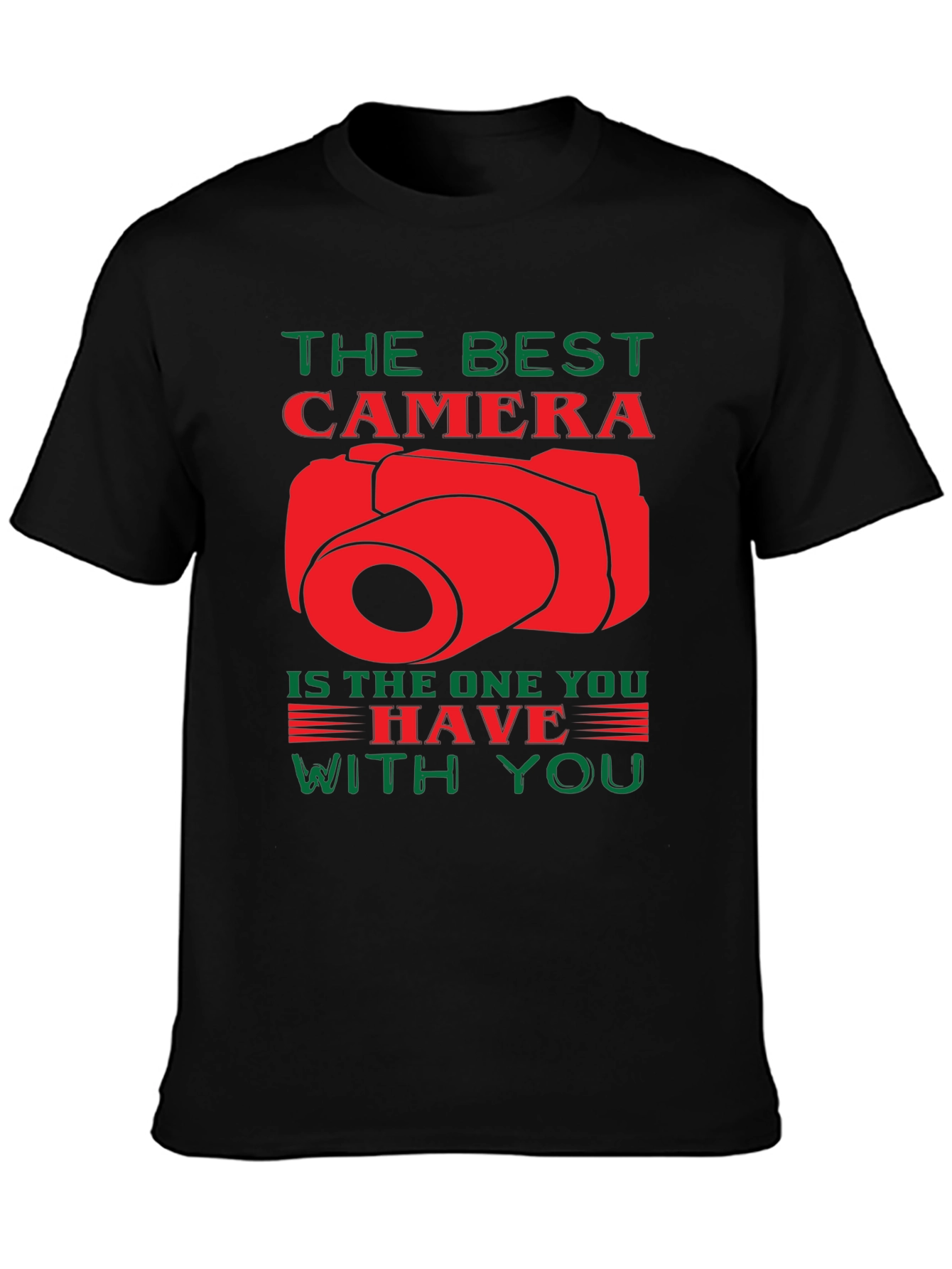 The Best Camera T-Shirt - Photographer Gift
