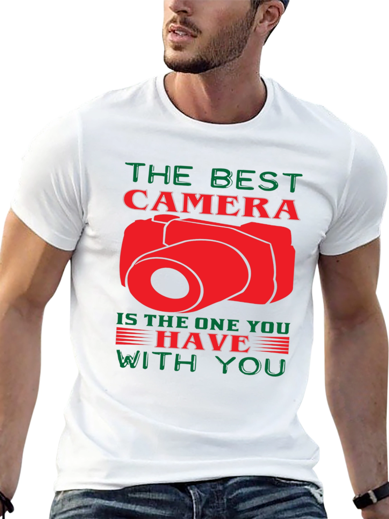 The Best Camera T-Shirt - Photographer Gift