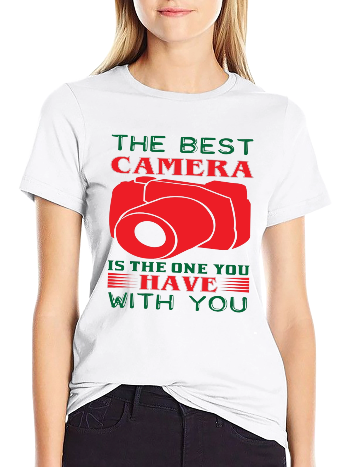 The Best Camera T-Shirt - Photographer Gift