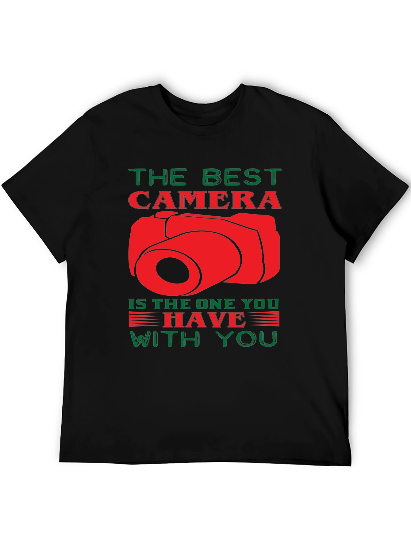 The Best Camera T-Shirt - Photographer Gift