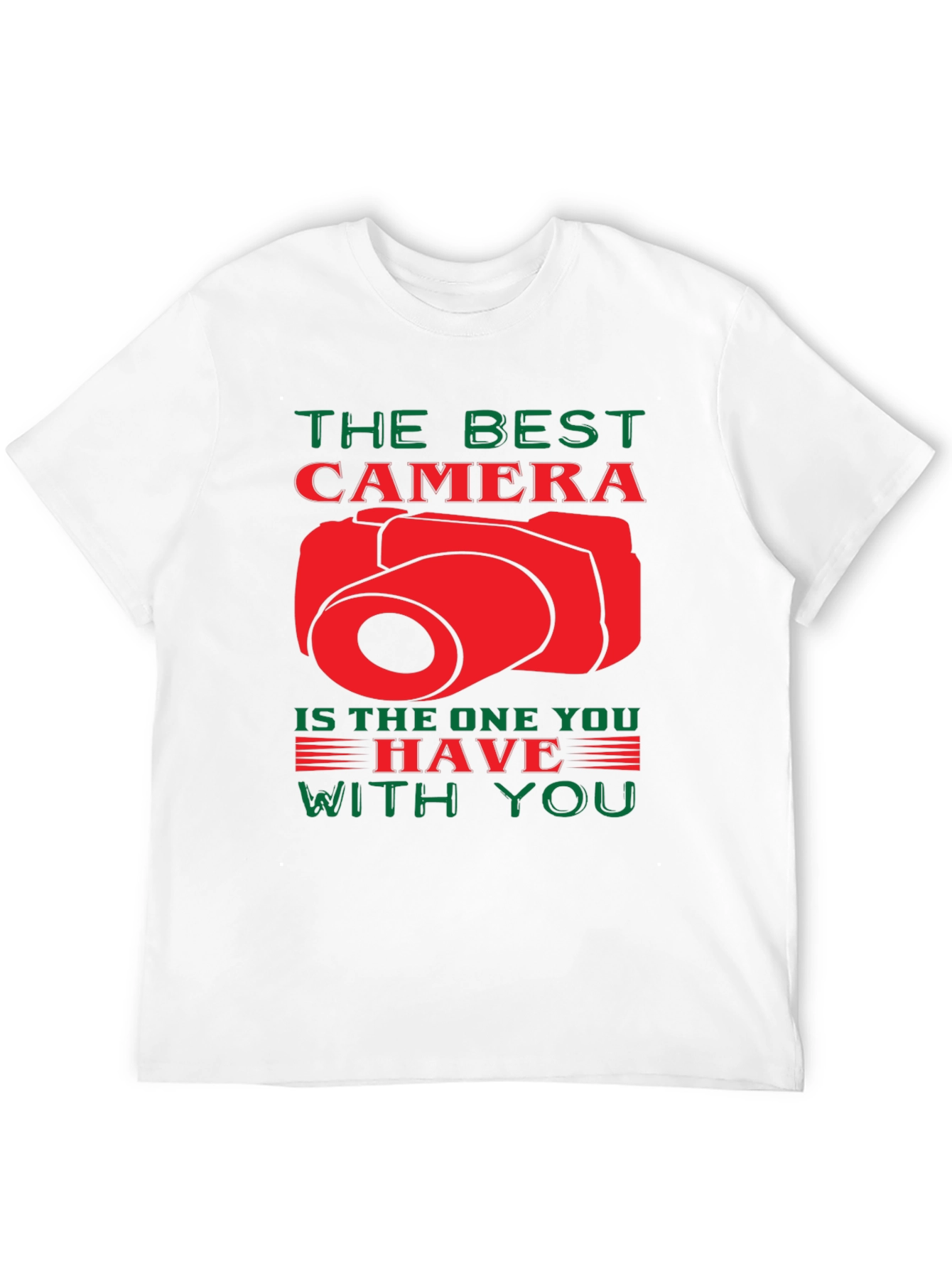 The Best Camera T-Shirt - Photographer Gift
