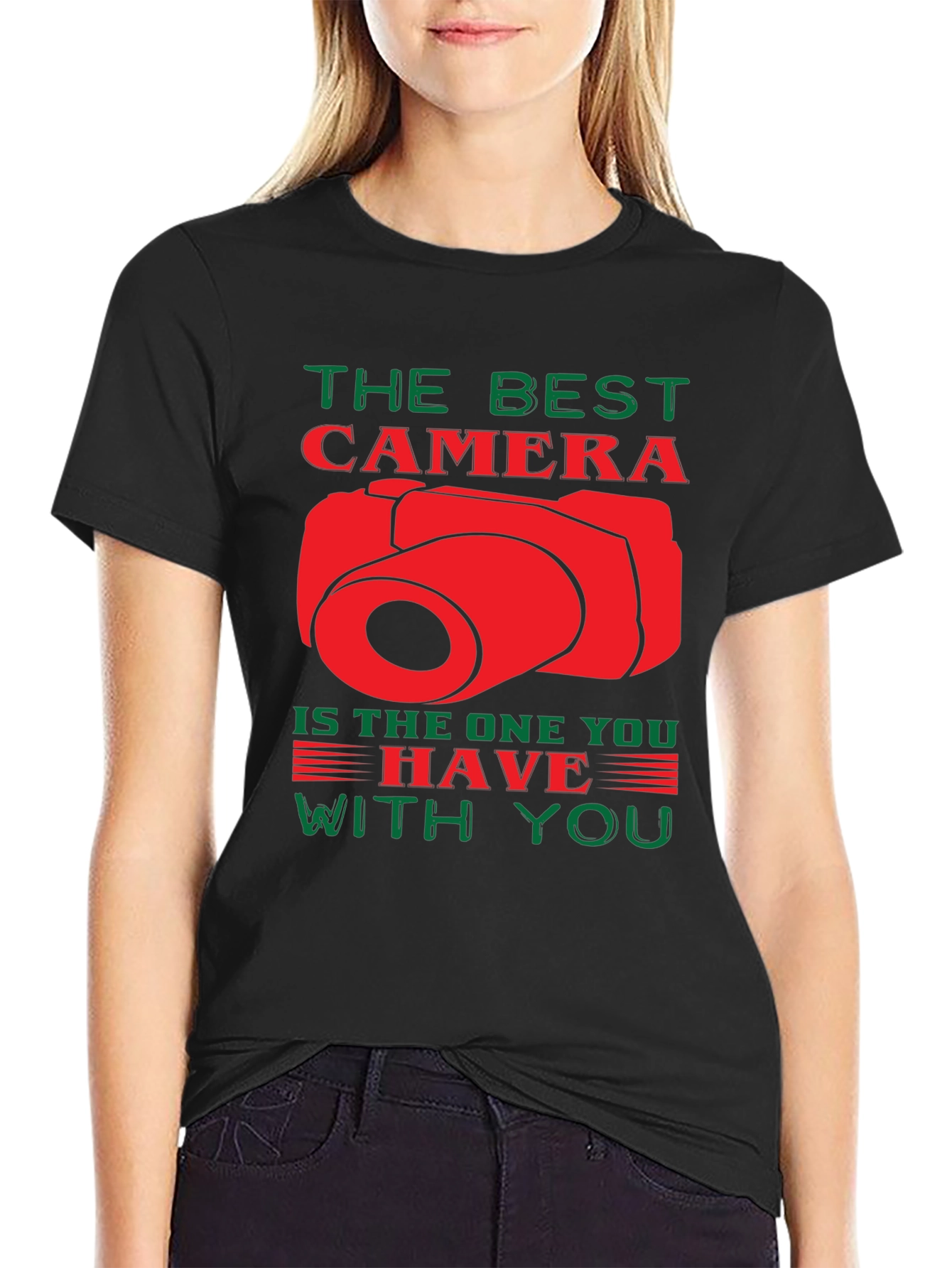 The Best Camera T-Shirt - Photographer Gift