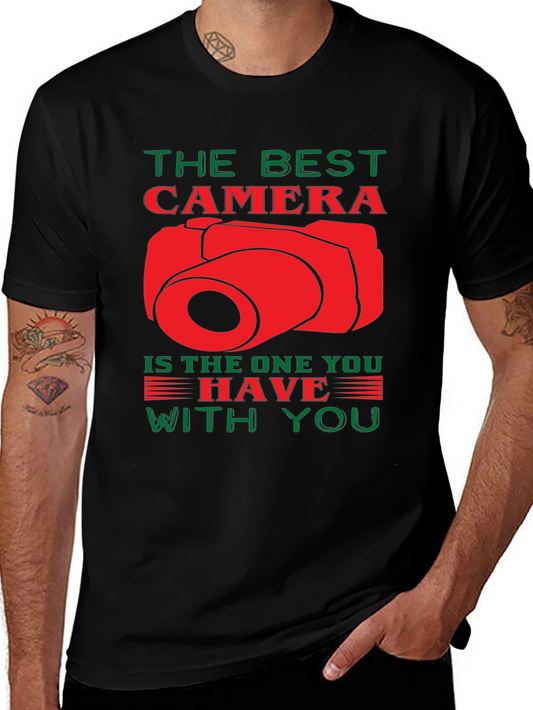 The Best Camera T-Shirt - Photographer Gift