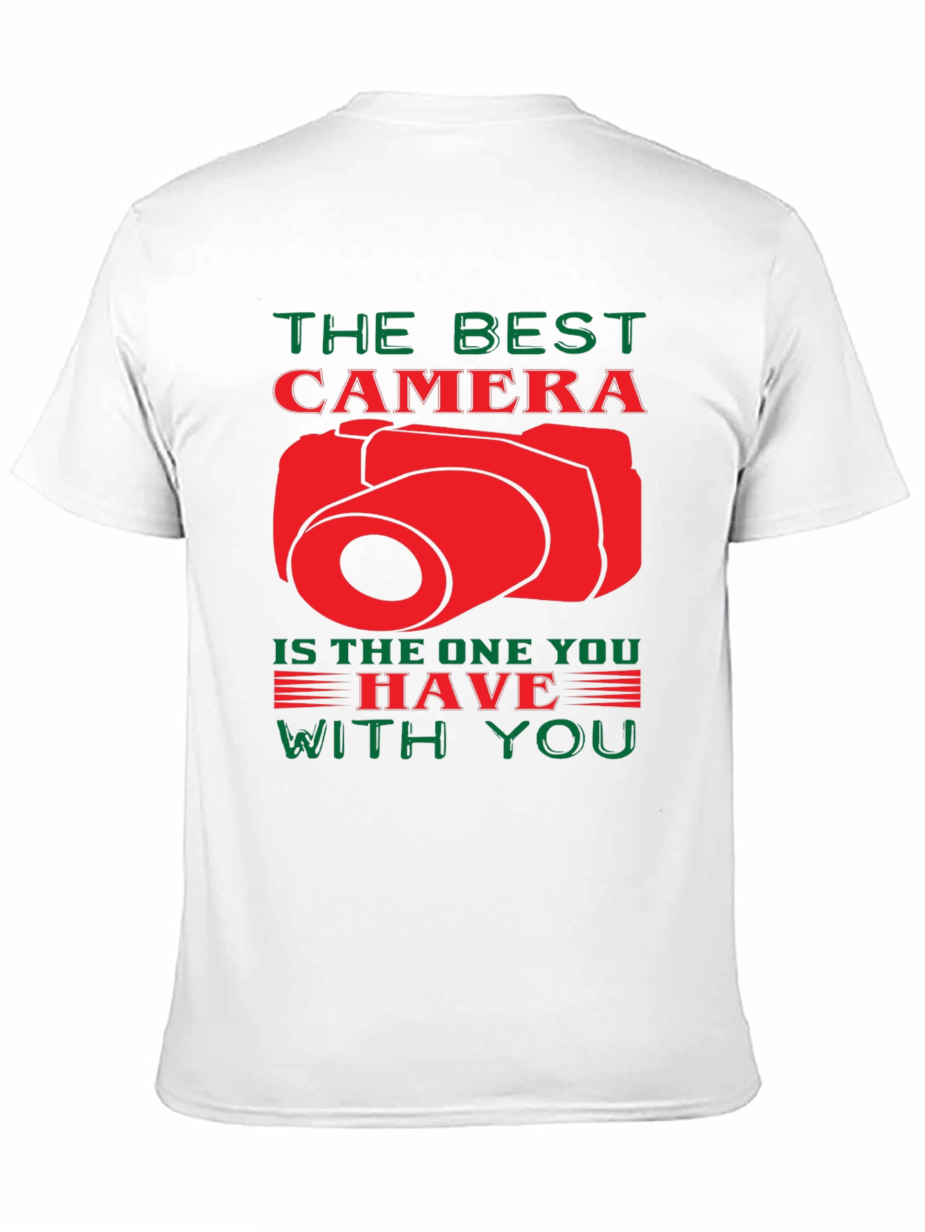 The Best Camera T-Shirt - Photographer Gift