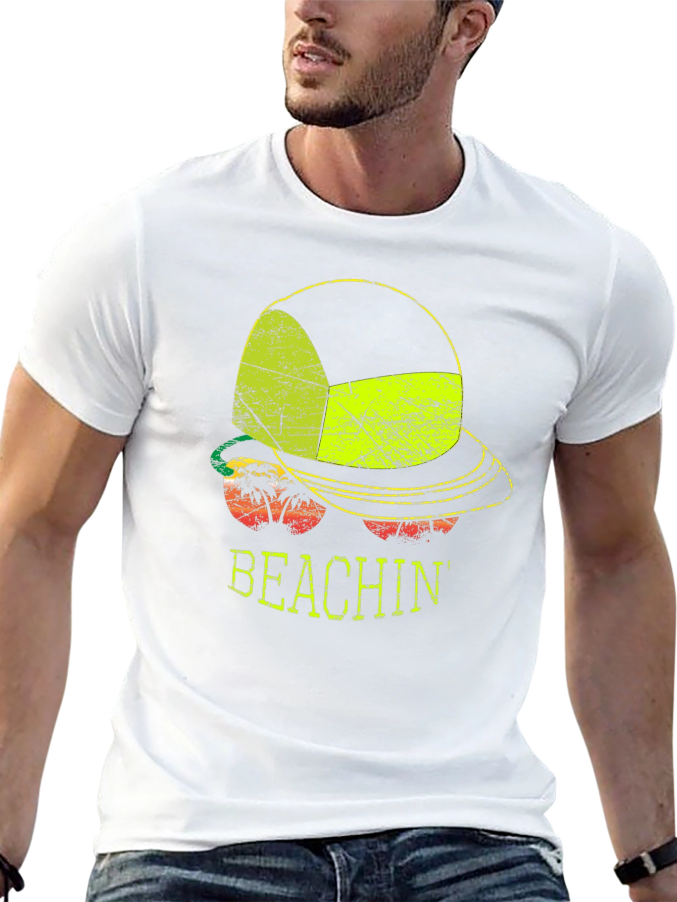 Beachin Graphic Tee - Summer Vibes